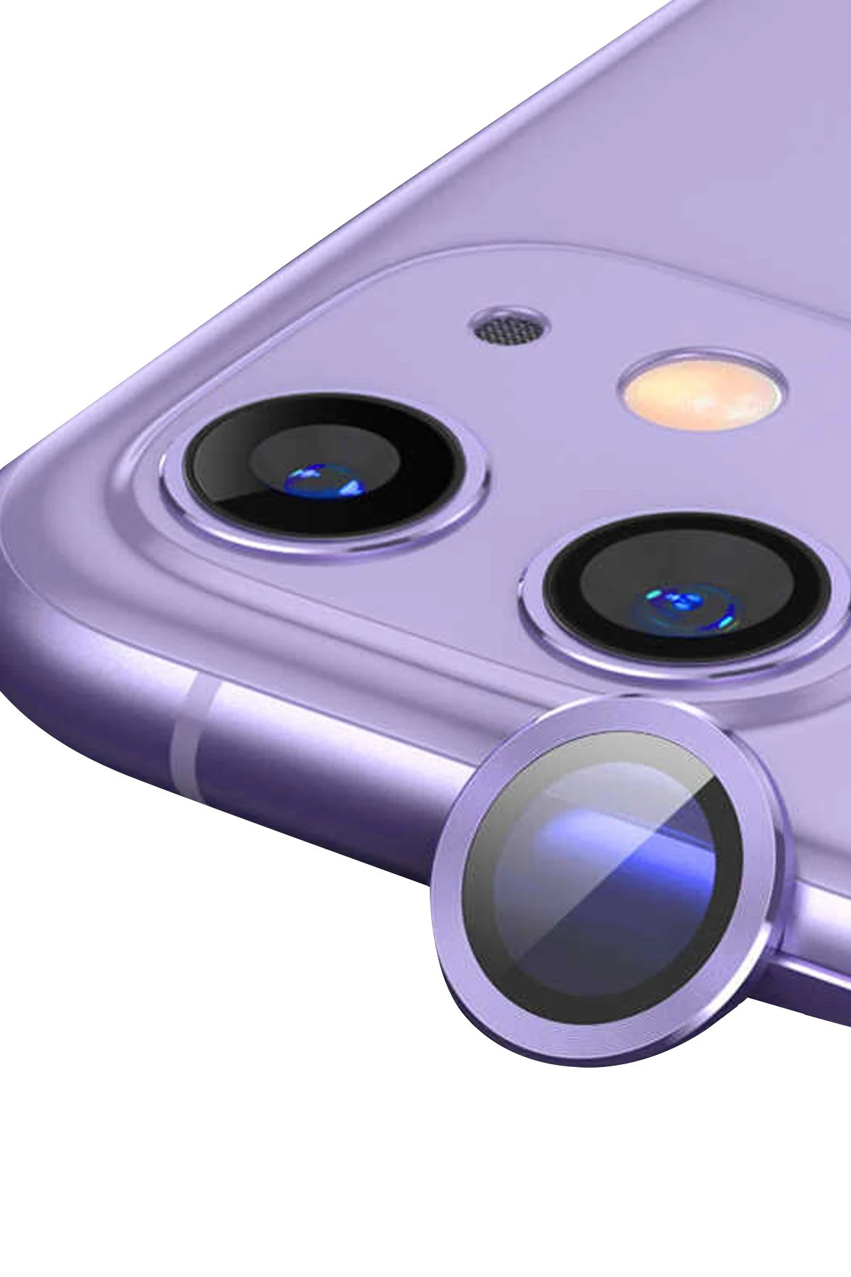 iPhone 11 Raze Metal Kamera Lens - Mor-(5796)