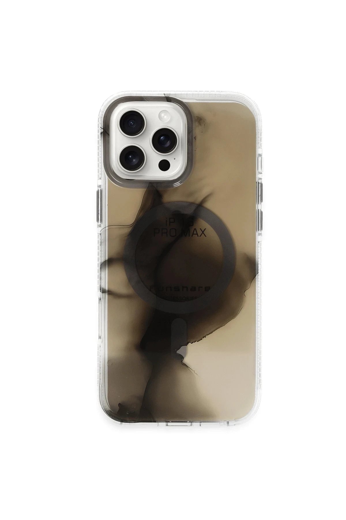 iPhone 16 Pro Phantom Magsafe Kapak - Siyah-(5796)