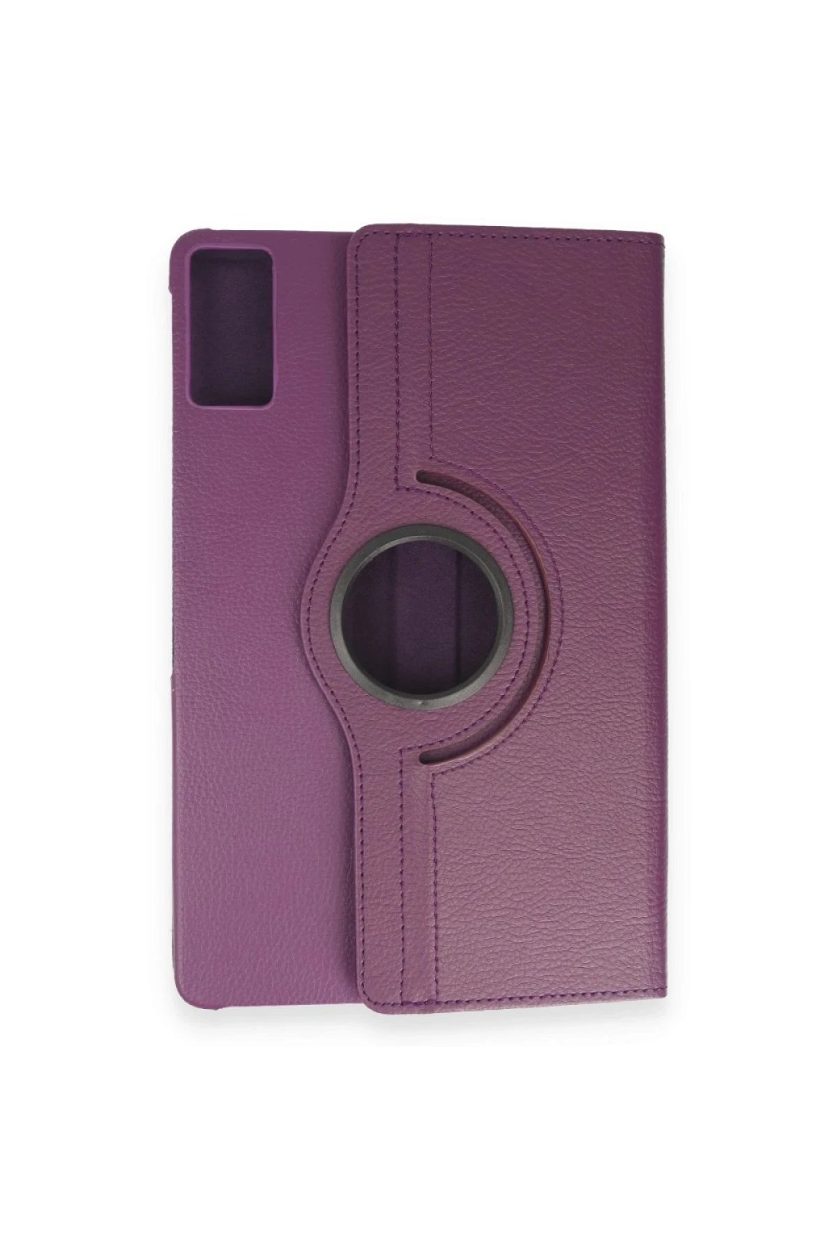 Xiaomi Redmi Pad SE 4G Kılıf 360 Tablet Deri Kılıf - Mürdüm-(5796)
