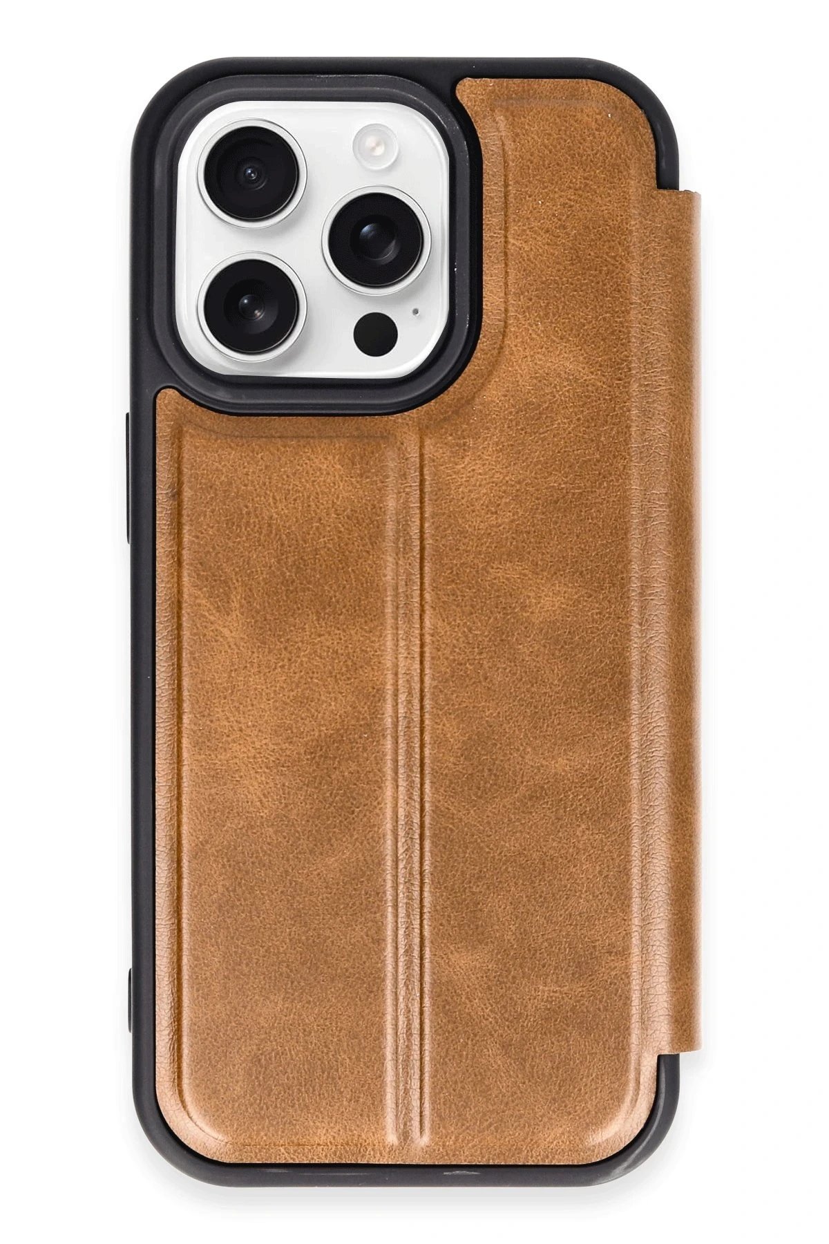 iPhone 14 Pro Max Kılıf Flip Cover - Taba-(5796)
