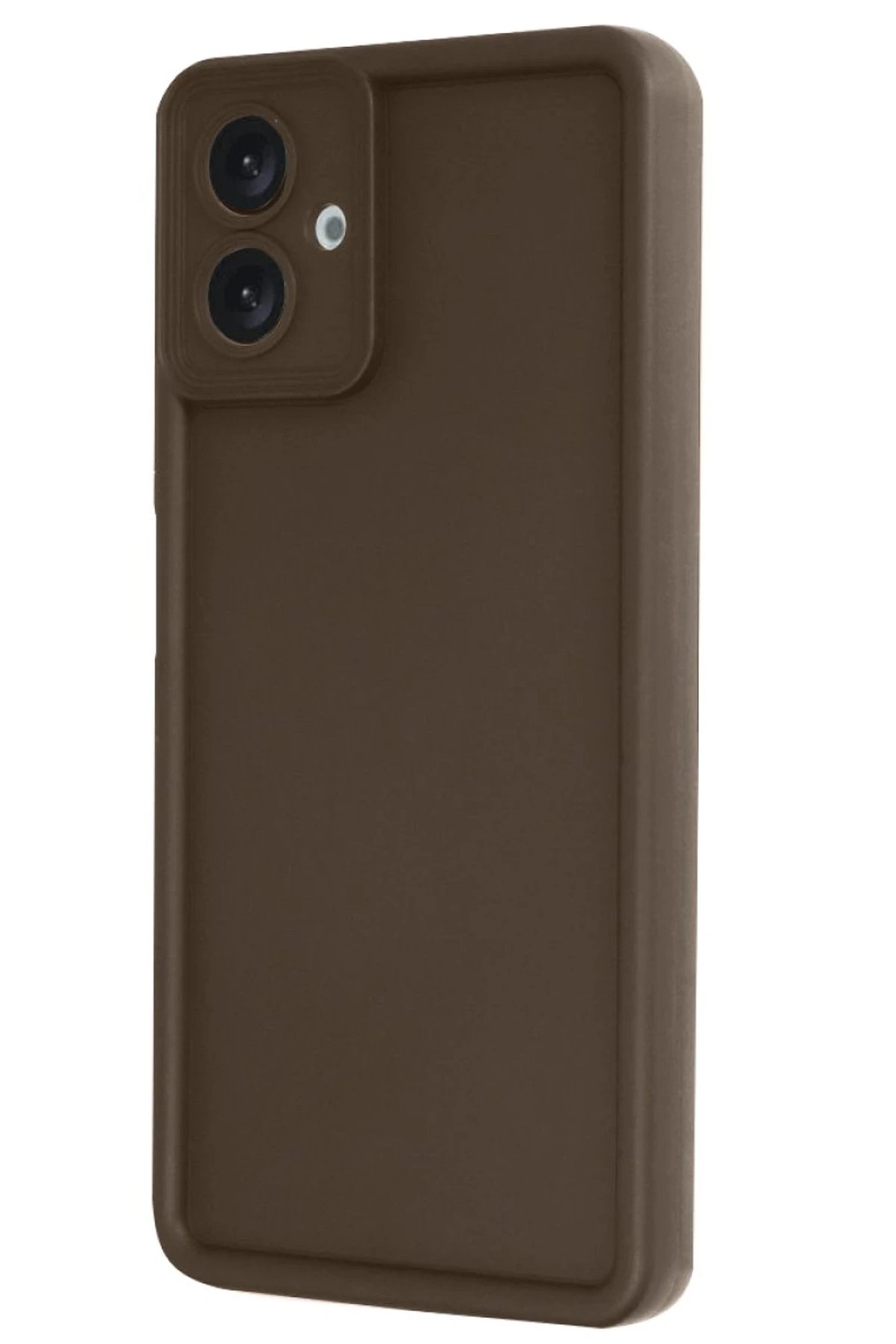 Samsung Galaxy A06 Kılıf Viera Silikon - Kahverengi-(5796)