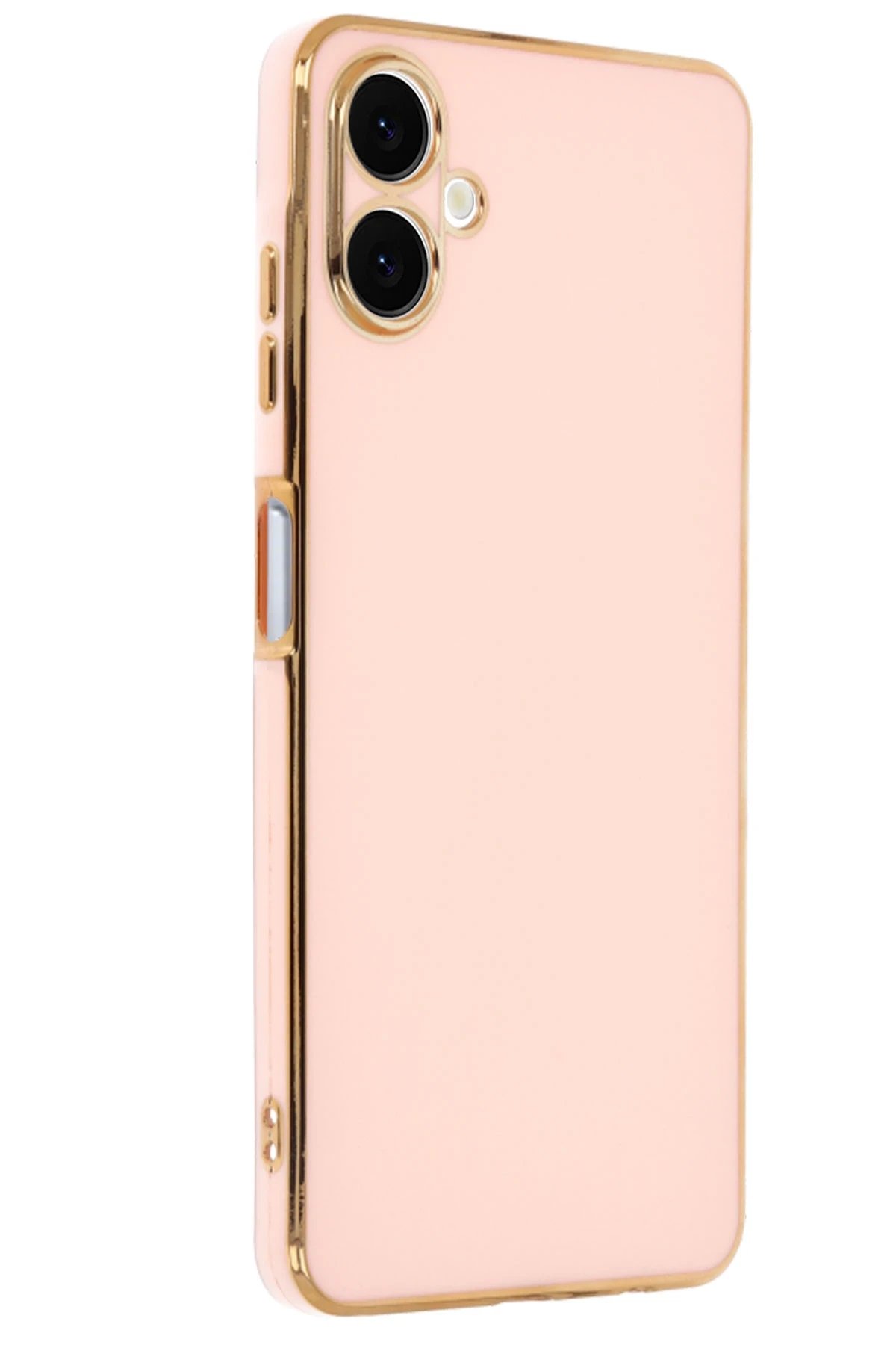 Samsung Galaxy A06 Kılıf Volet Silikon - Pembe-(5796)