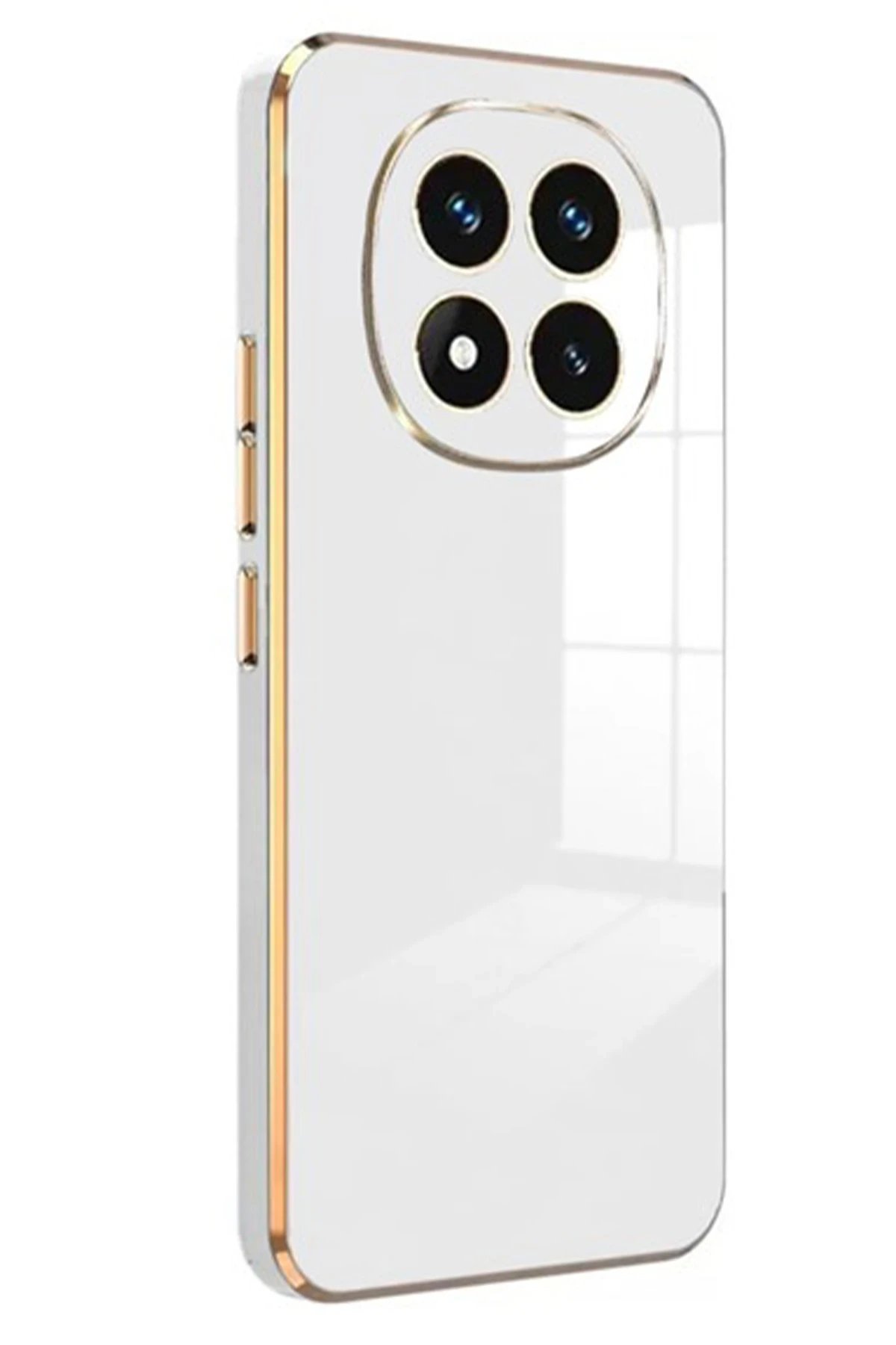 Xiaomi Redmi Note 14 Pro 4G Kılıf Volet Silikon - Beyaz-(5796)