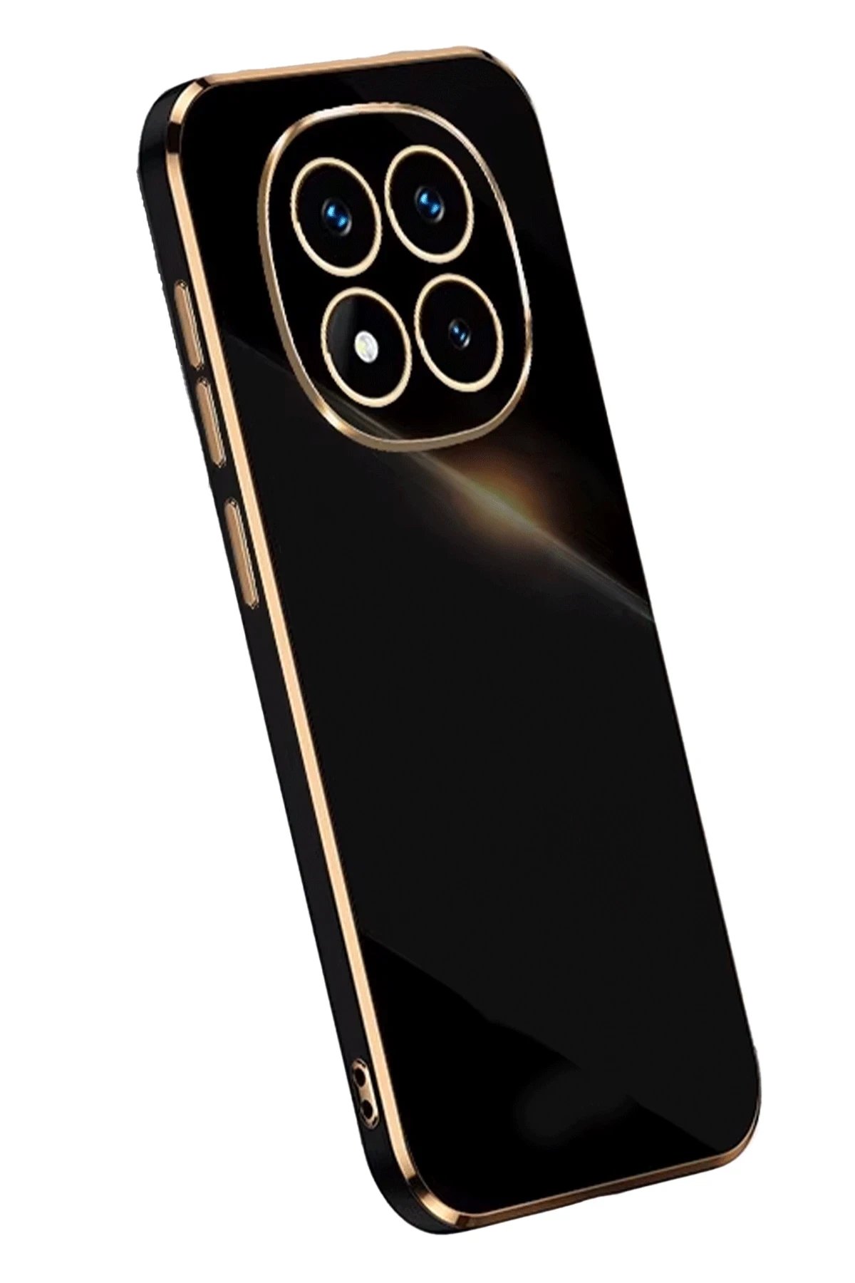 Xiaomi Redmi Note 14 Pro Plus Kılıf Volet Silikon - Siyah-(5796)