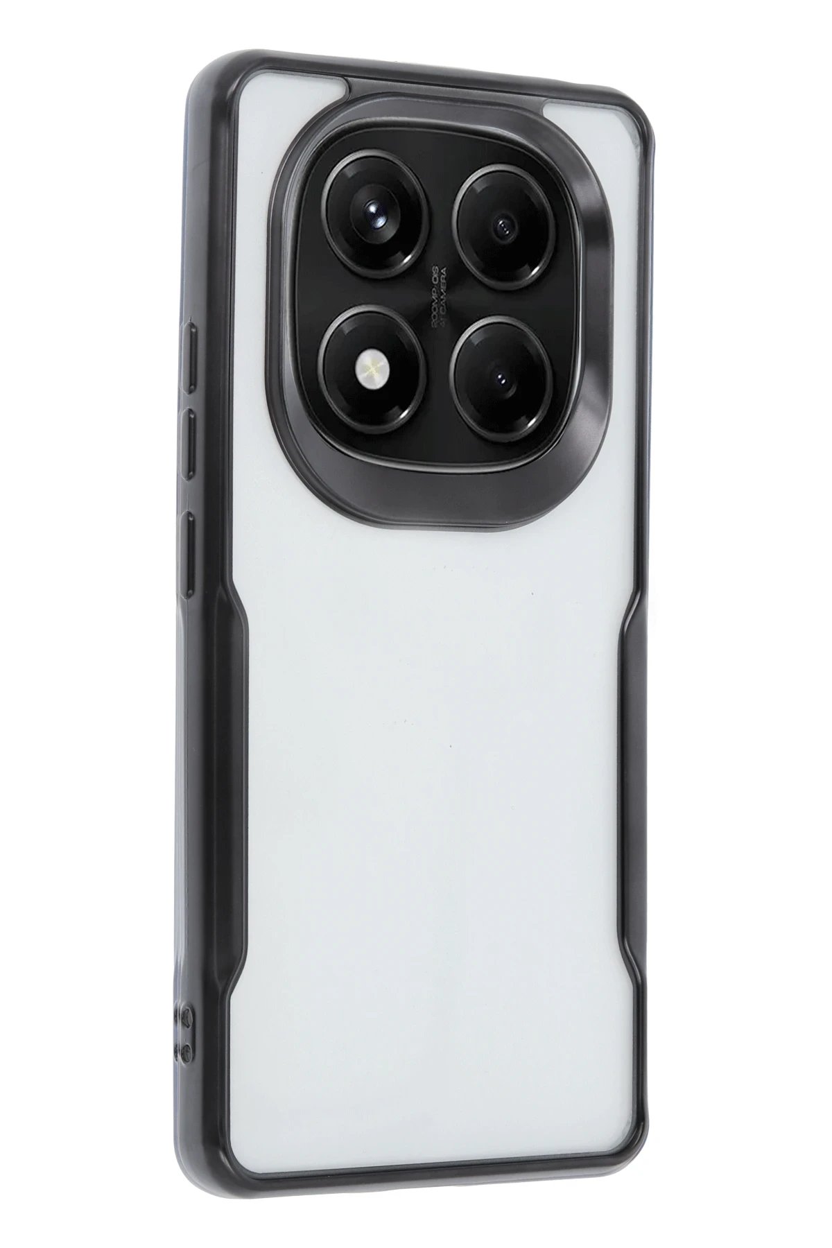 Xiaomi Redmi Note 14 Pro 4G Kılıf Boyi Silikon Kapak - Siyah-(5796)