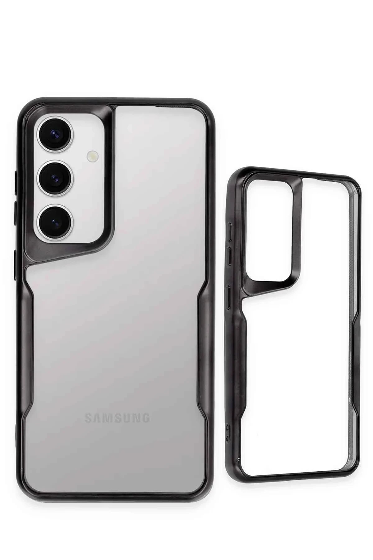 Samsung Galaxy S25 Kılıf Boyi Silikon Kapak - Derin Mor-(5796)