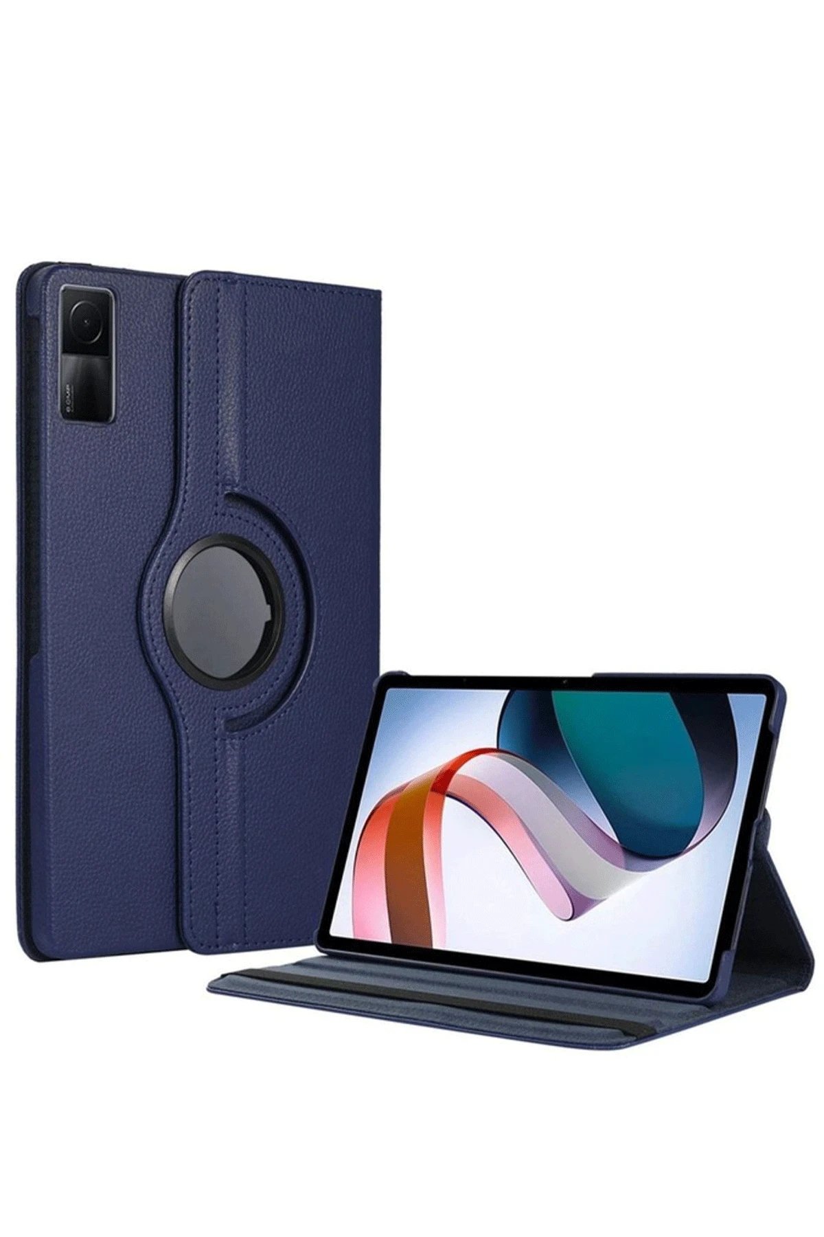 Xiaomi Redmi Pad SE 4G Kılıf 360 Tablet Deri Kılıf - Lacivert-(5796)