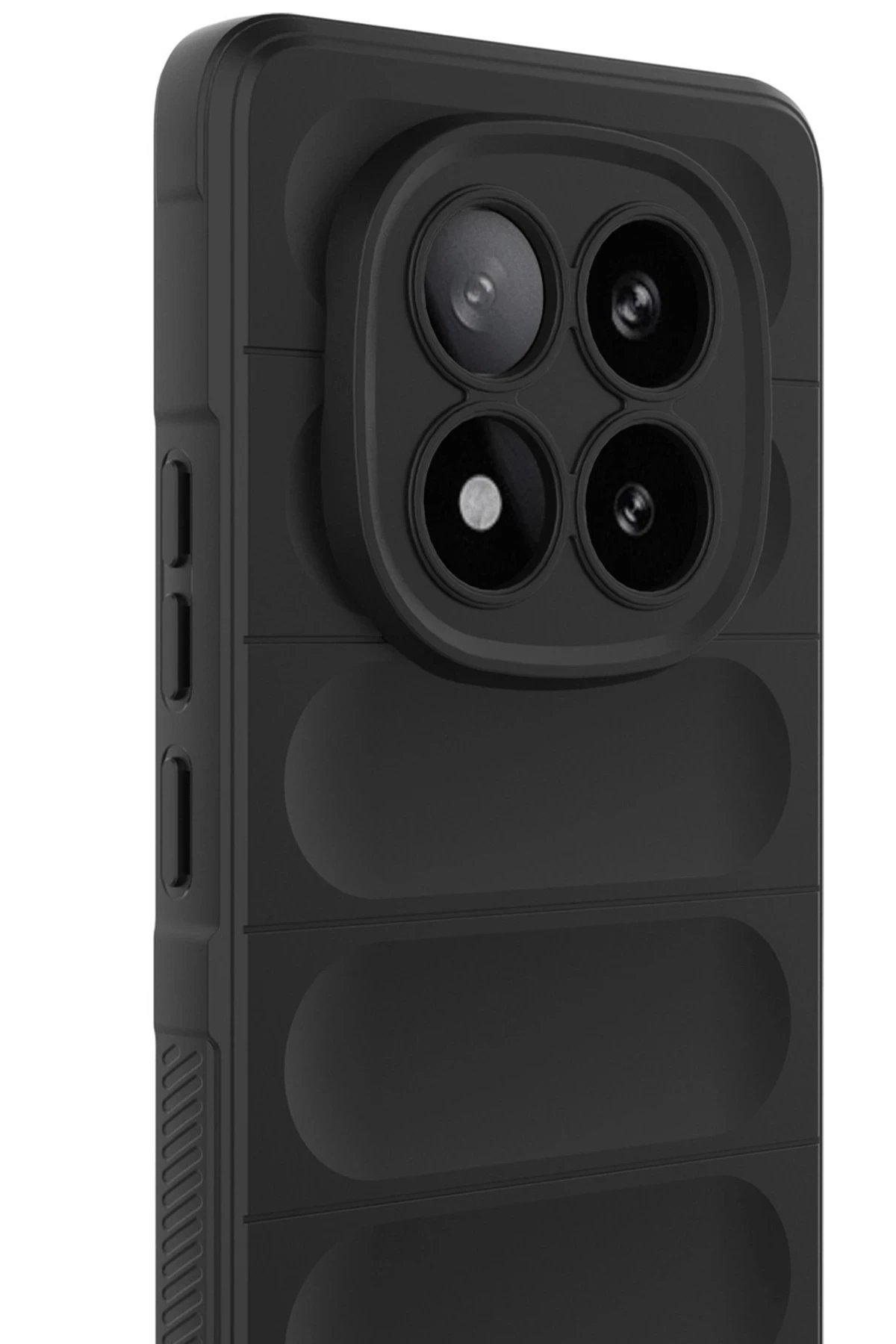 Xiaomi Redmi Note 14 Pro 5G Kılıf Optimum Silikon - Siyah-(5796)