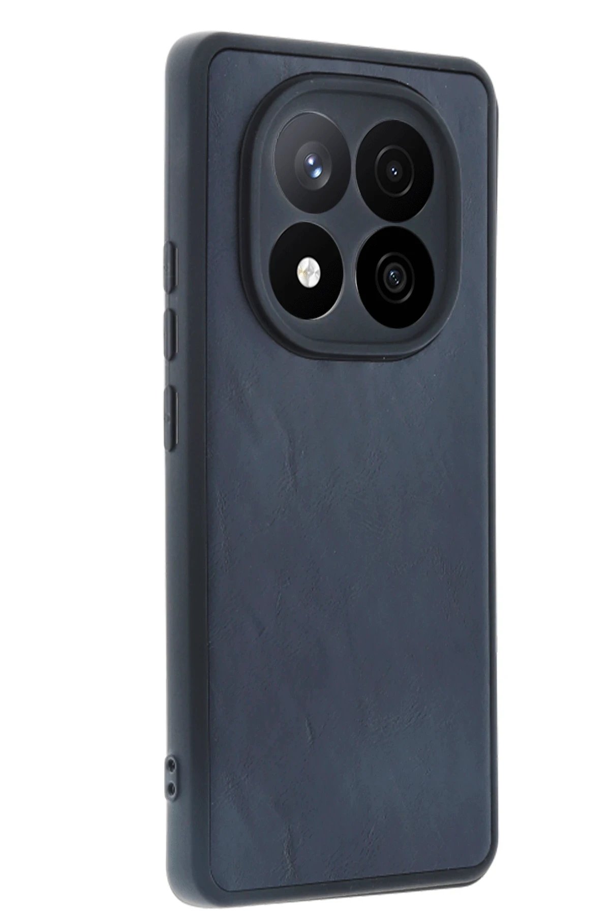 Xiaomi Redmi Note 14 Pro 5G Kılıf Aras Deri Kapak - Lacivert-(5796)