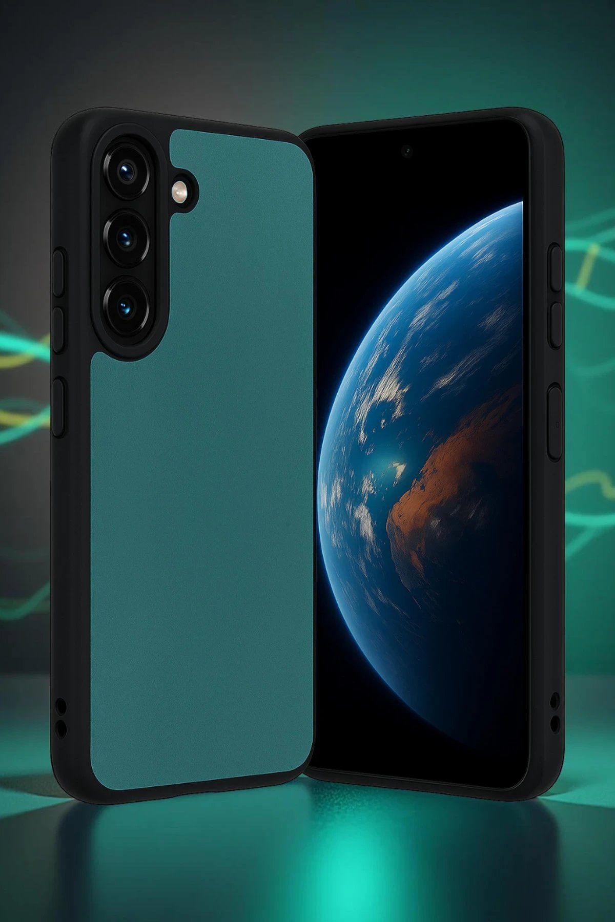 Samsung Galaxy A36 Kılıf Aras Deri Kapak - Açık Yeşil-(5796)