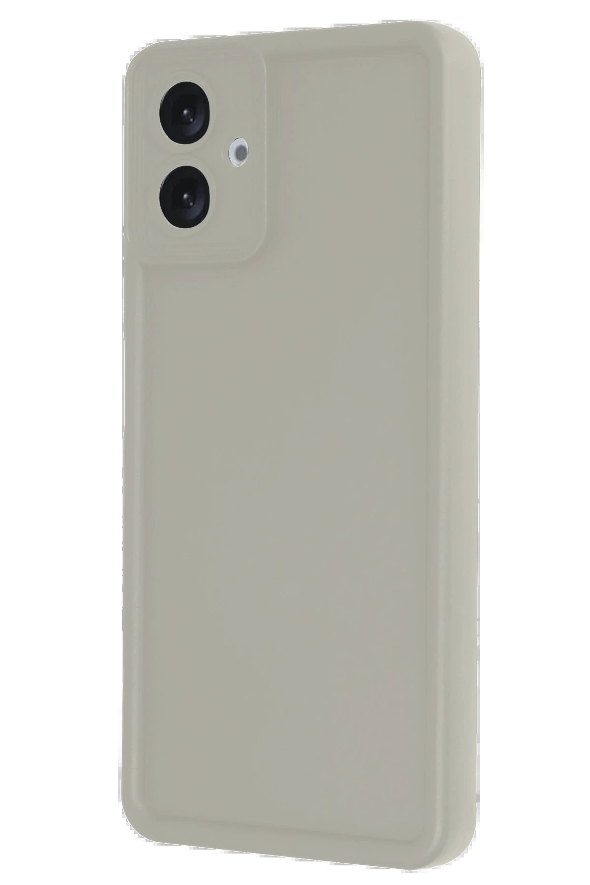 Samsung Galaxy A06 Kılıf Viera Silikon - Krem-(5796)