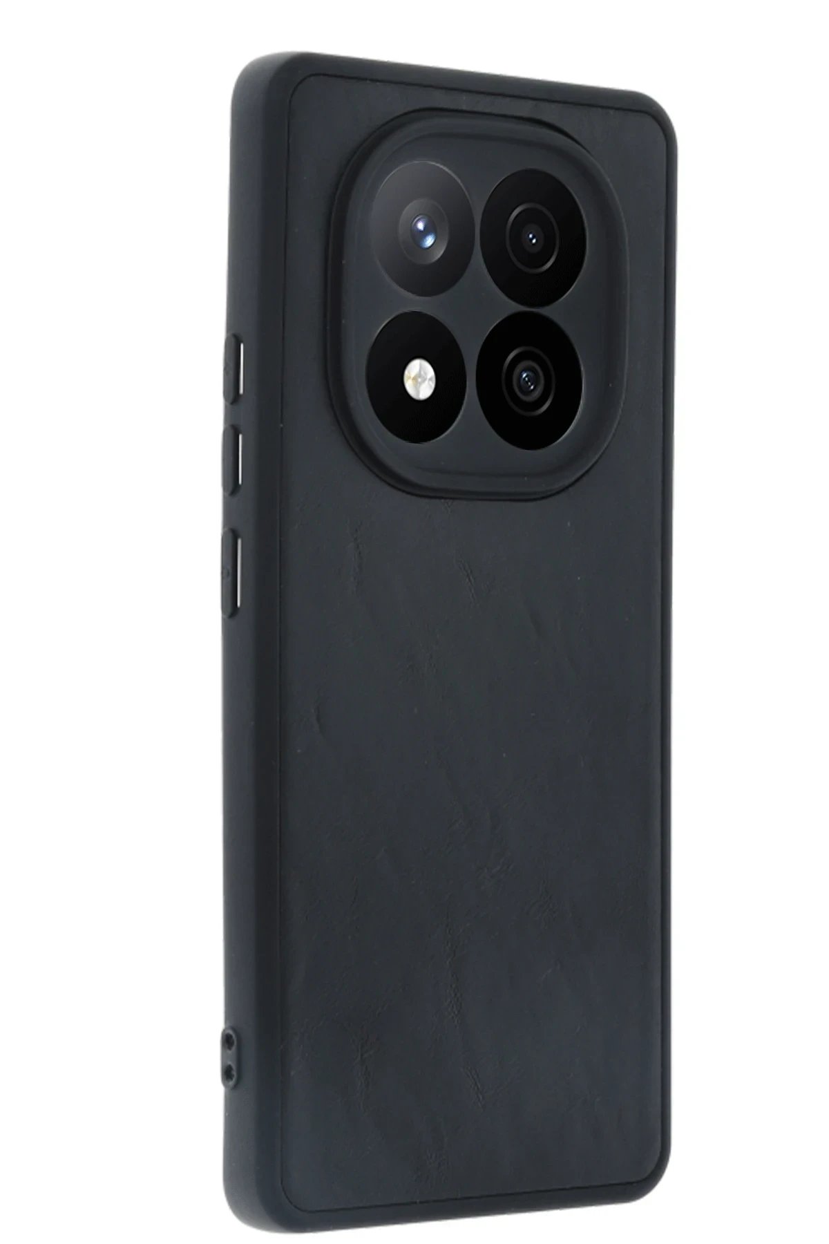 Xiaomi Redmi Note 14 Pro 4G Kılıf Aras Deri Kapak - Siyah-(5796)