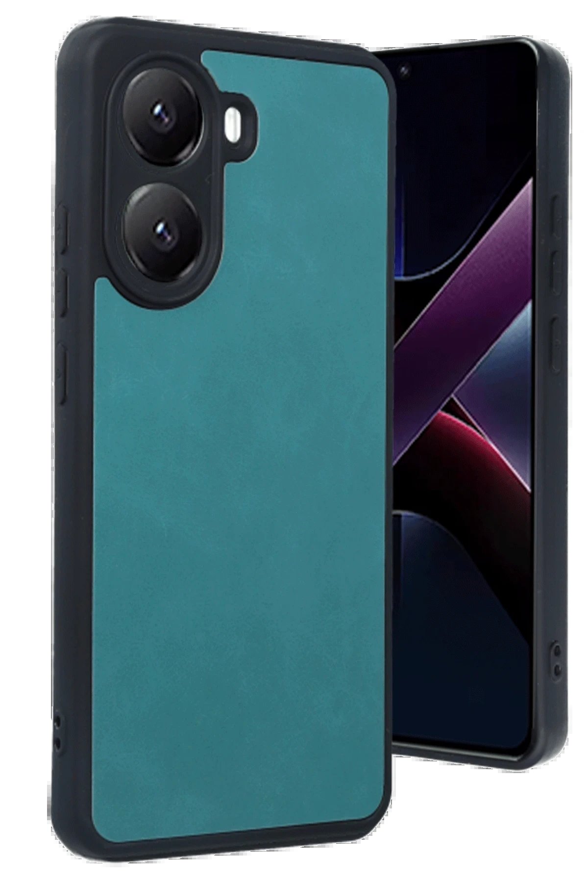 Xiaomi Poco X7 Pro Kılıf Aras Deri Kapak - Açık Yeşil-(5796)