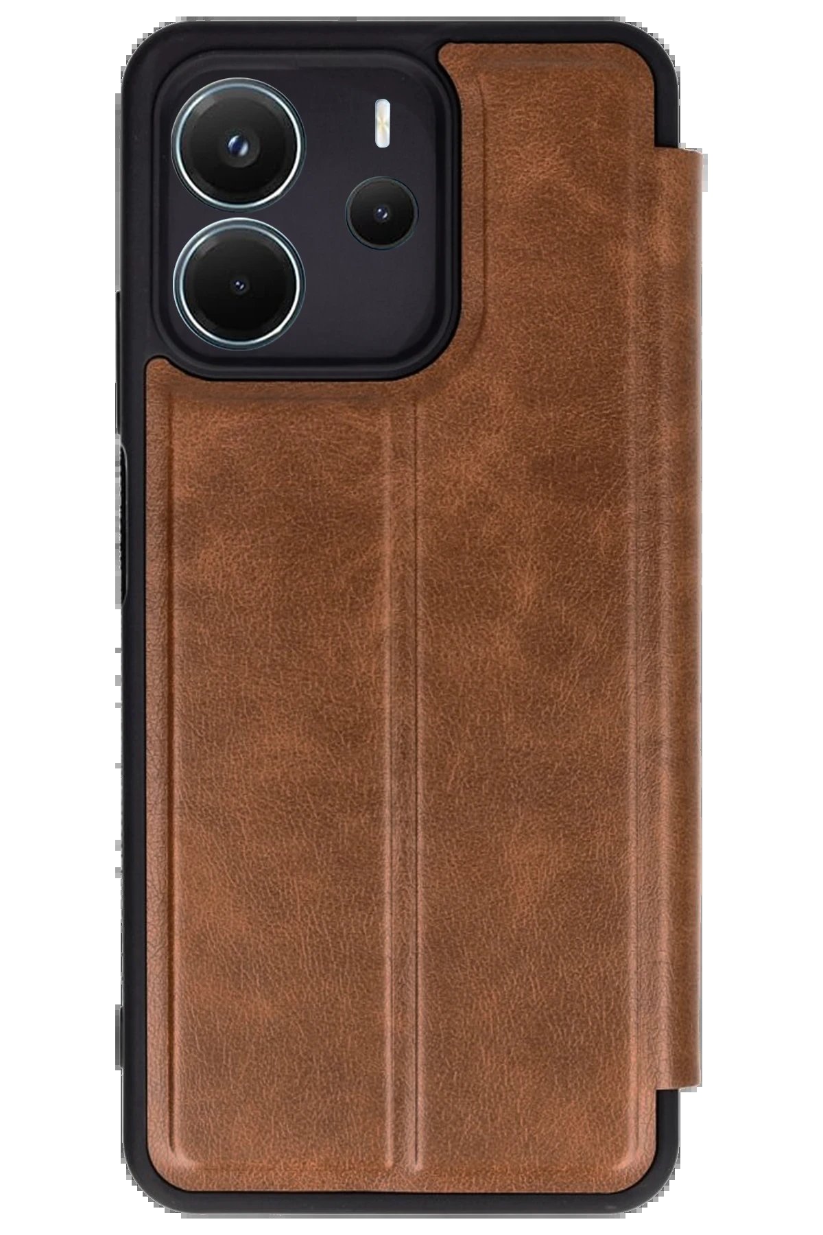 Xiaomi Redmi Note 14 4G Kılıf Flip Cover - Taba-(5796)
