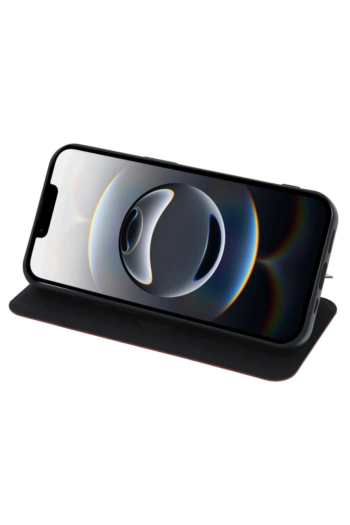 iPhone 16E Kılıf Flip Cover - Koyu Yeşil-(5796)