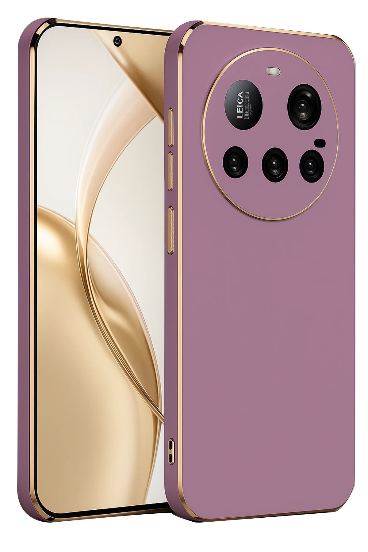 Xiaomi Mi 15 Ultra Kılıf Volet Silikon - Mor-(5796)