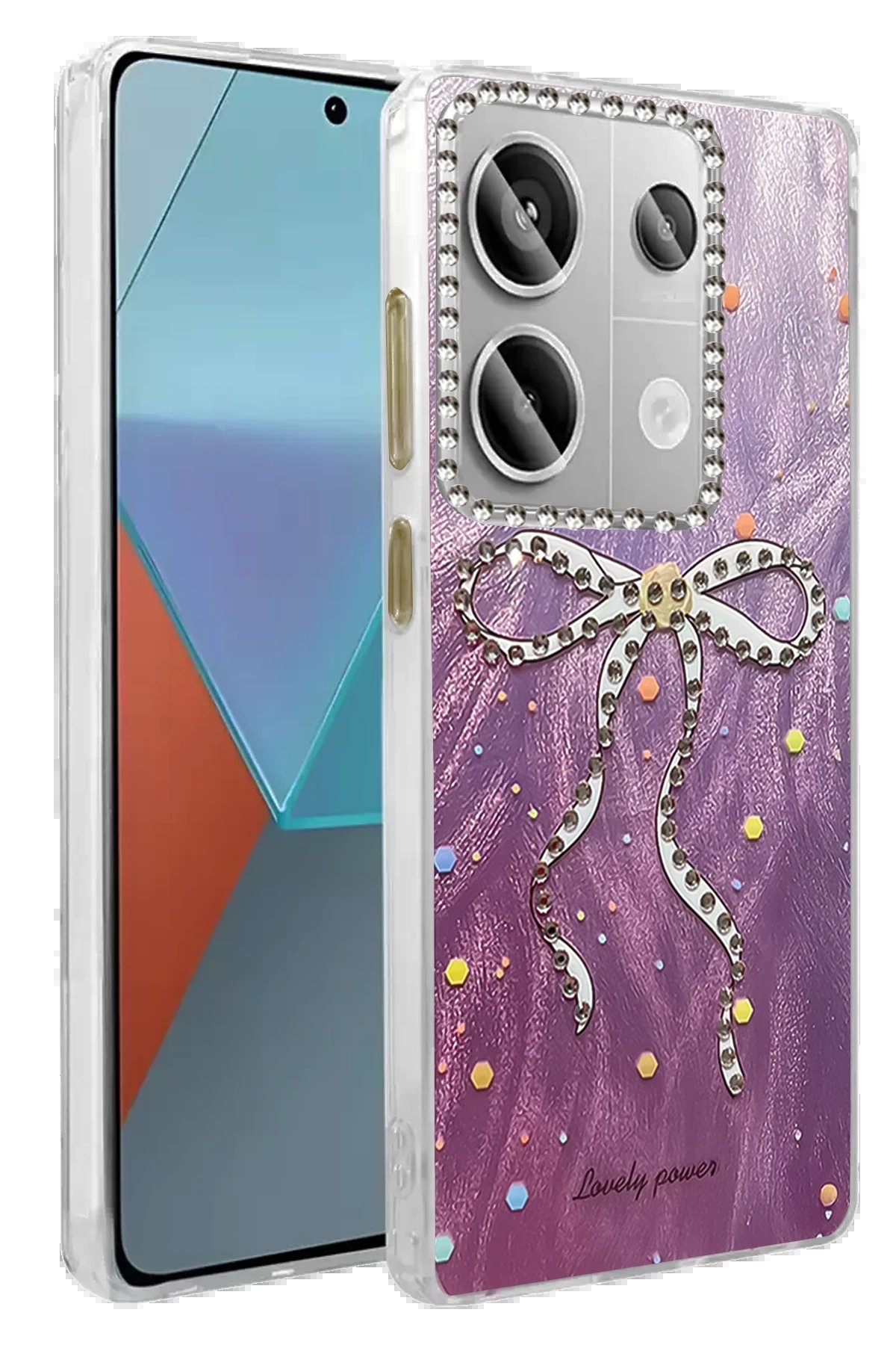 Xiaomi Redmi Note 13 Pro 5G Kılıf Blade Aynalı Desenli Kapak - Desen 1-(5796)