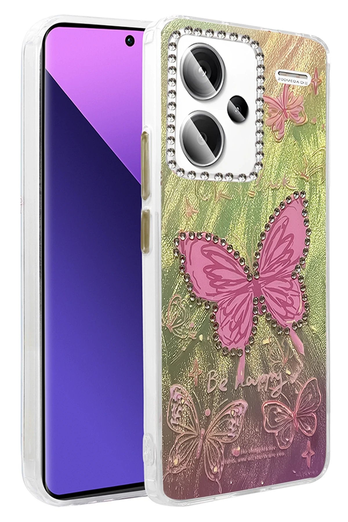 Xiaomi Redmi Note 13 Pro Plus Kılıf Blade Aynalı Desenli Kapak - Desen 5-(5796)