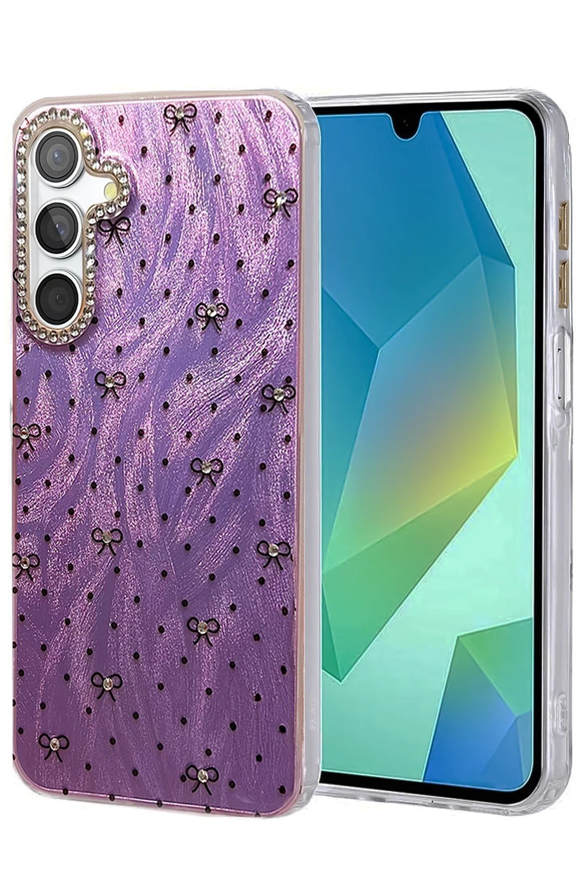 Samsung Galaxy S25 Plus Kılıf Blade Aynalı Desenli Kapak - Desen 2-(5796)