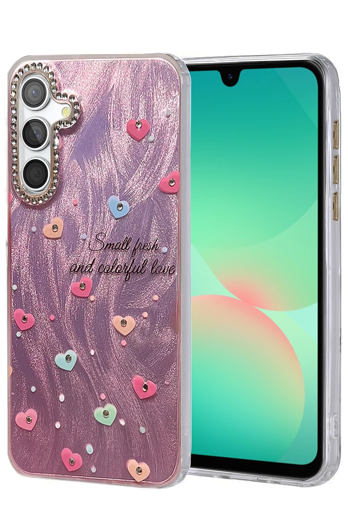 Samsung Galaxy A26 Kılıf Blade Aynalı Desenli Kapak - Desen 8-(5796)