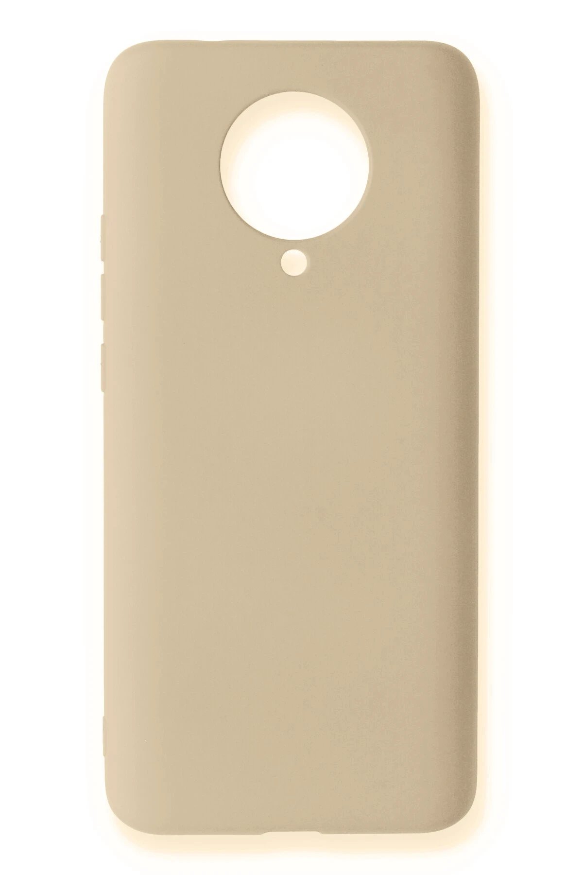 Xiaomi Redmi K30 Pro Kılıf Nano içi Kadife Silikon - Kemik-(5796)