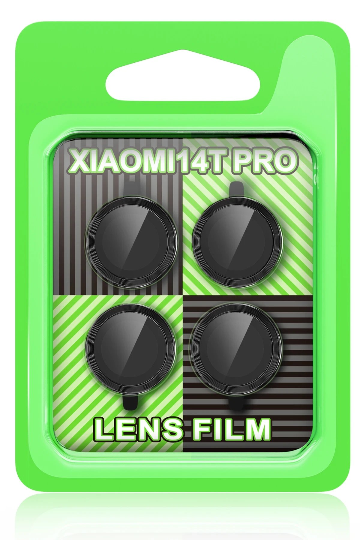 Xiaomi Mi 14T Pro Raze Metal Kamera Lens - Siyah-(5796)