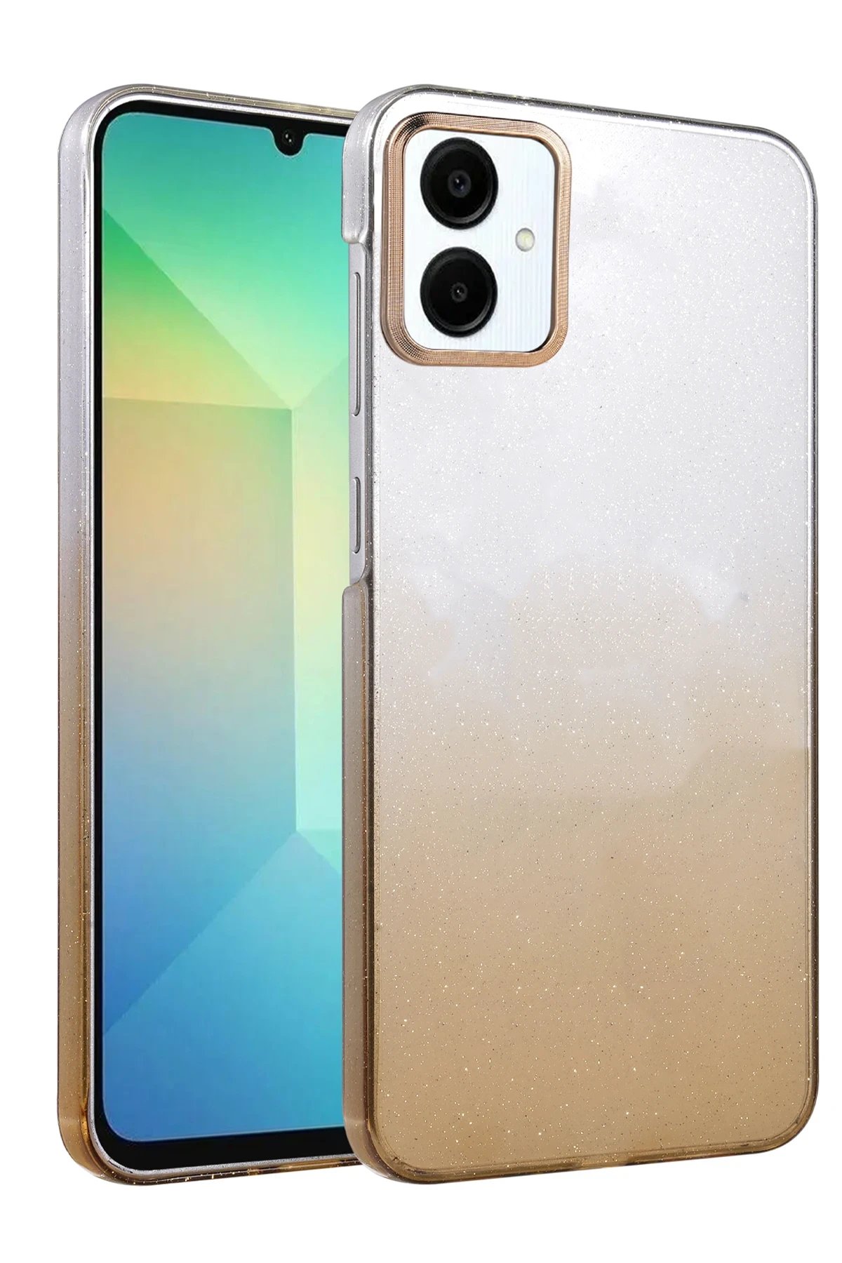Samsung Galaxy A06 Glossy Kapak - Çöl Titanyum-(5796)