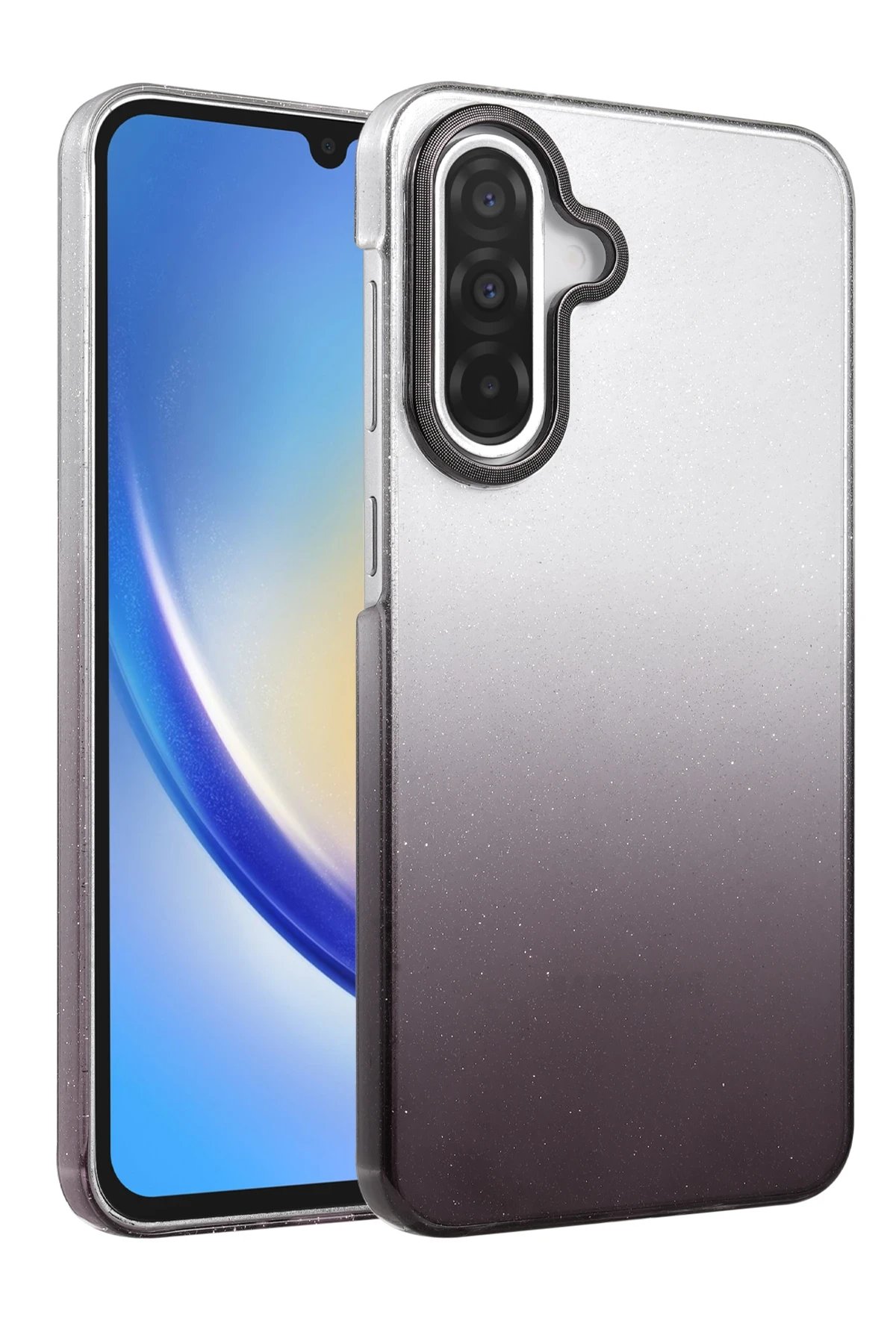 Samsung Galaxy A56 Glossy Kapak - Siyah-(5796)