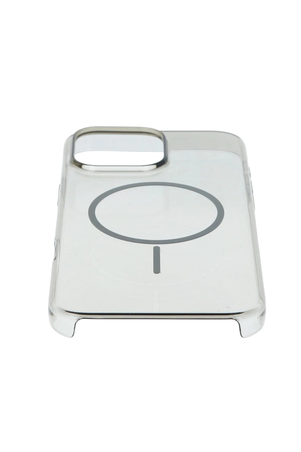 Apple iPhone 16 Pro Max PC Blank Magsafe Kapak - Natural Grey-(5796)