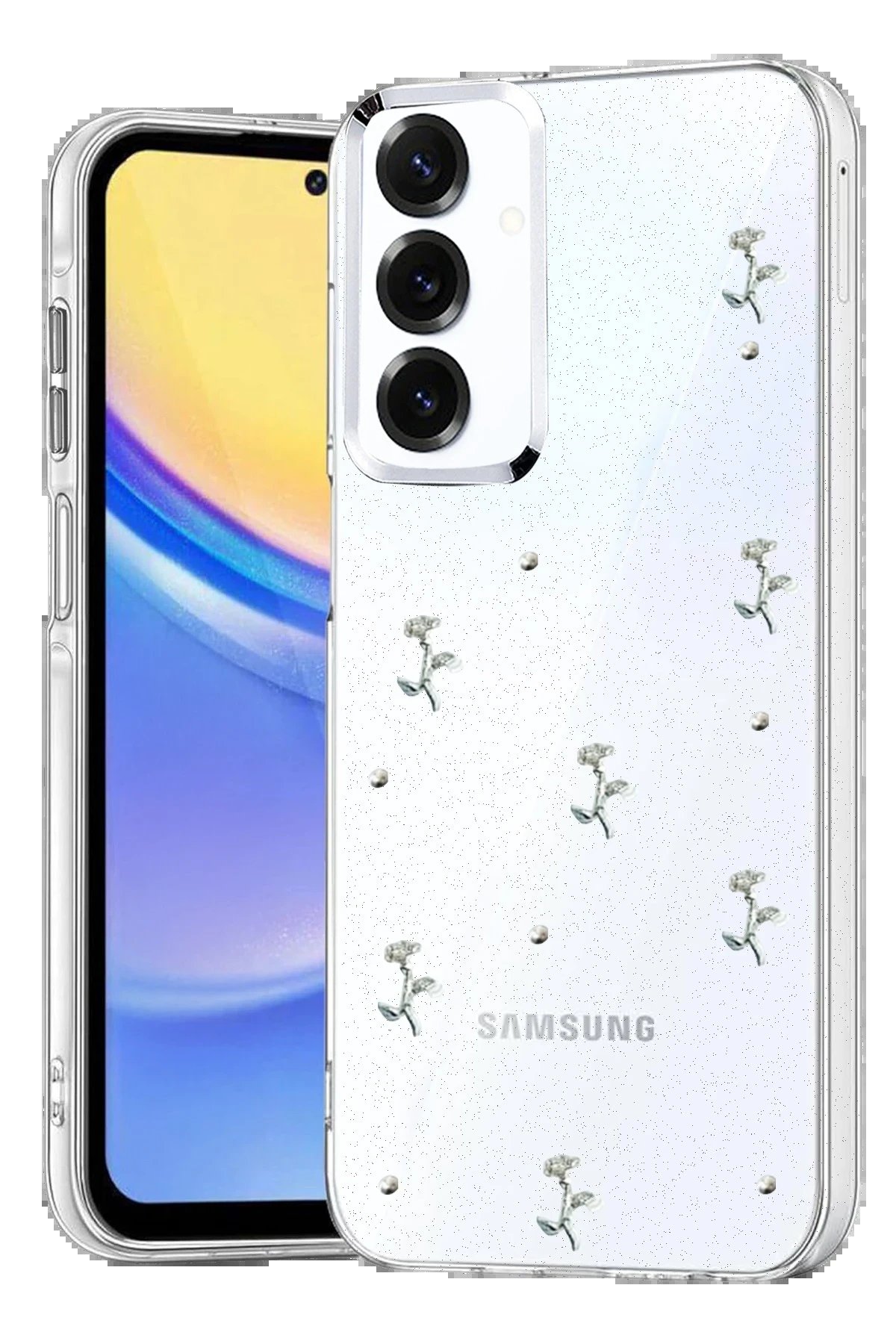 Samsung Galaxy S25 Fiyonk Desenli Kapak - Desen 7-(5796)