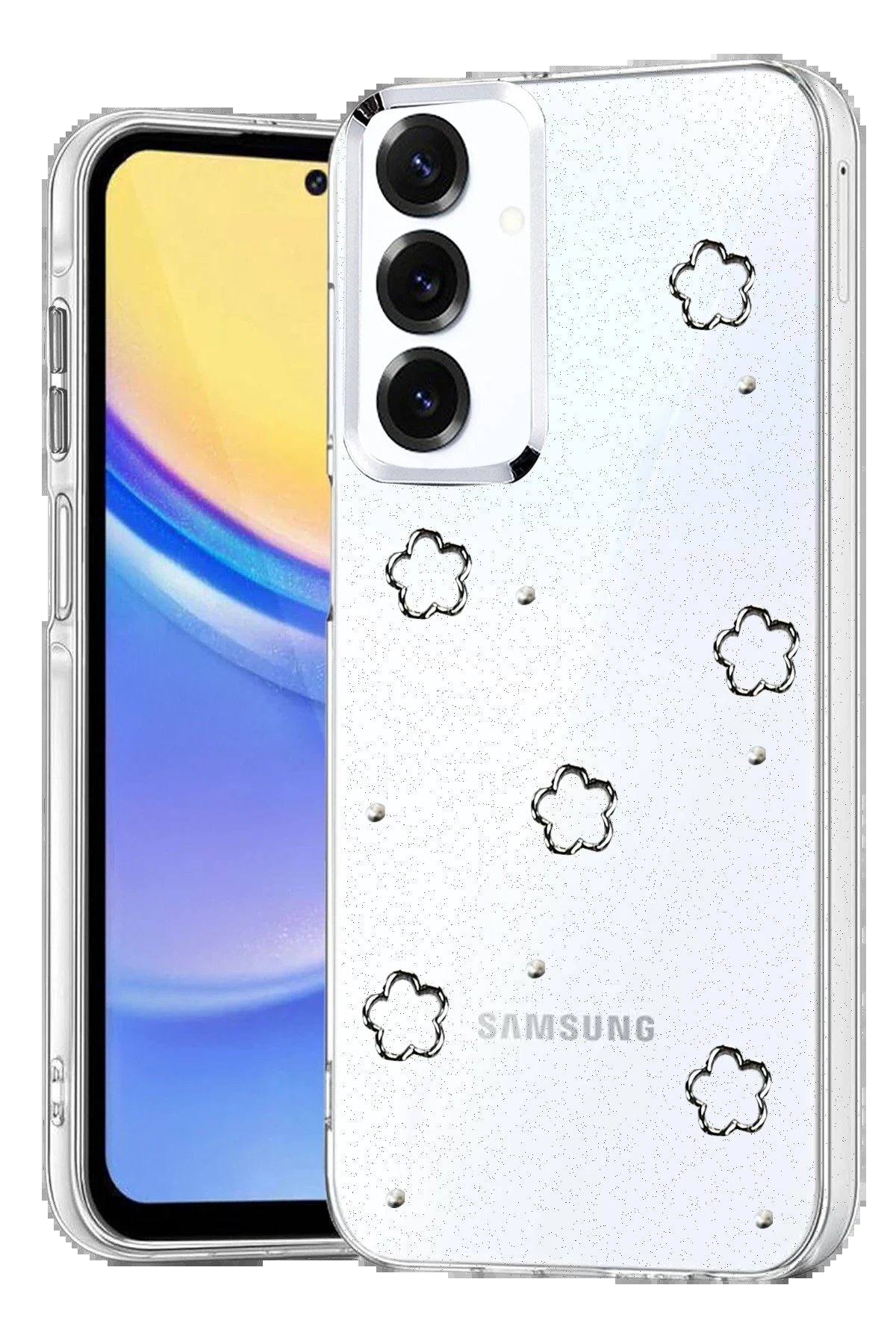 Samsung Galaxy S25 Plus Fiyonk Desenli Kapak - Desen 3-(5796)