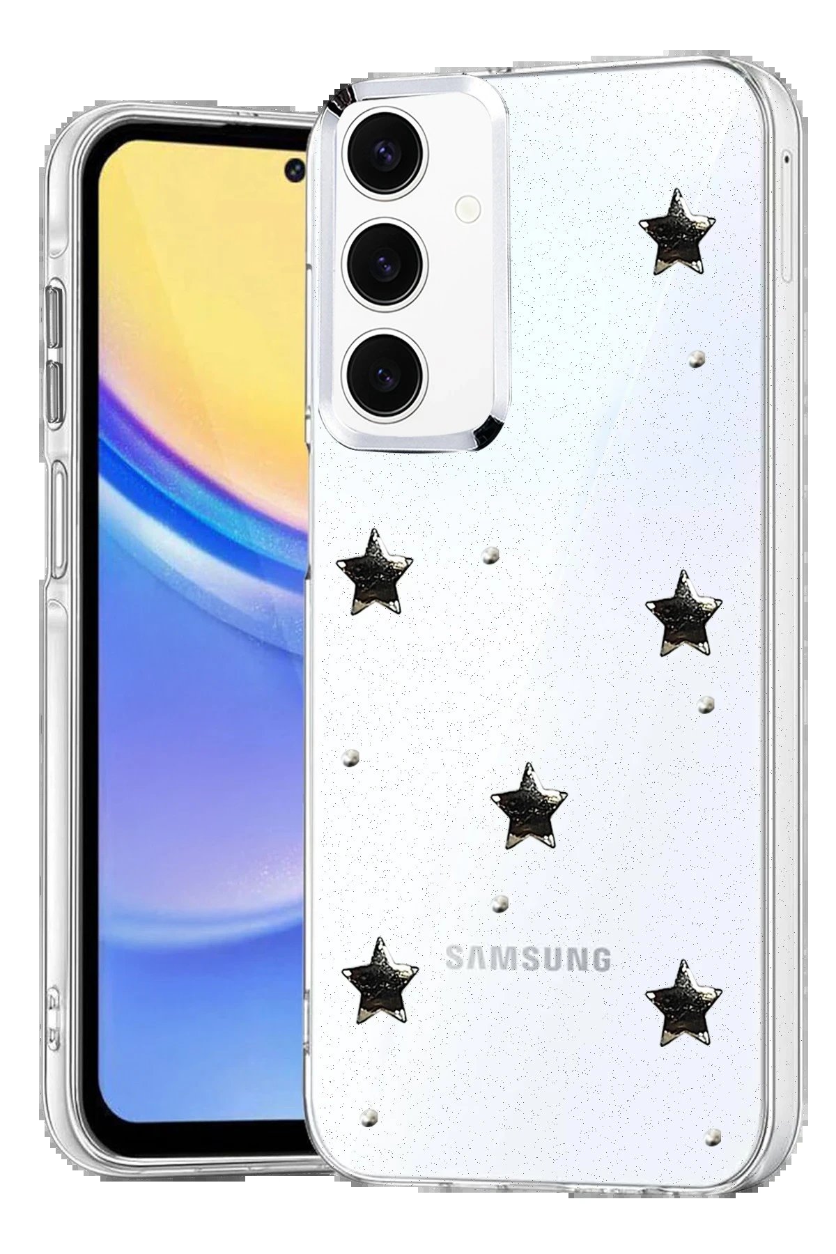 Samsung Galaxy A35 5G Fiyonk Desenli Kapak - Desen 8-(5796)