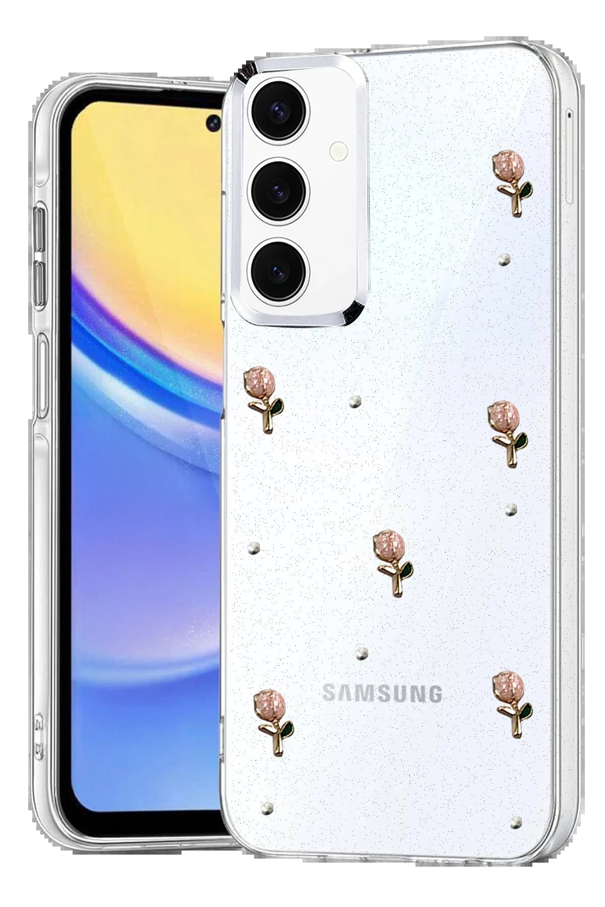 Samsung Galaxy S23 FE Fiyonk Desenli Kapak - Desen 5-(5796)