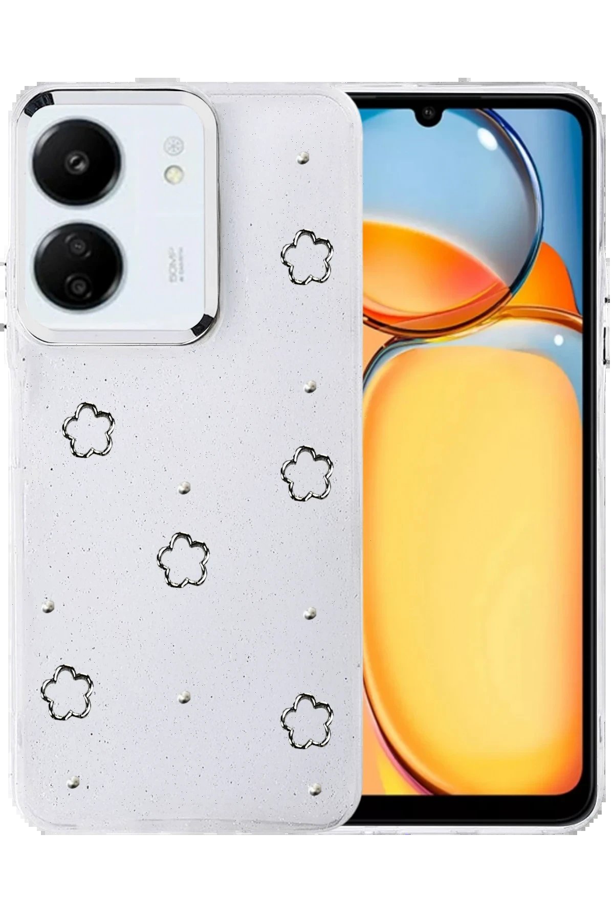 Xiaomi Redmi 13C Fiyonk Desenli Kapak - Desen 3-(5796)