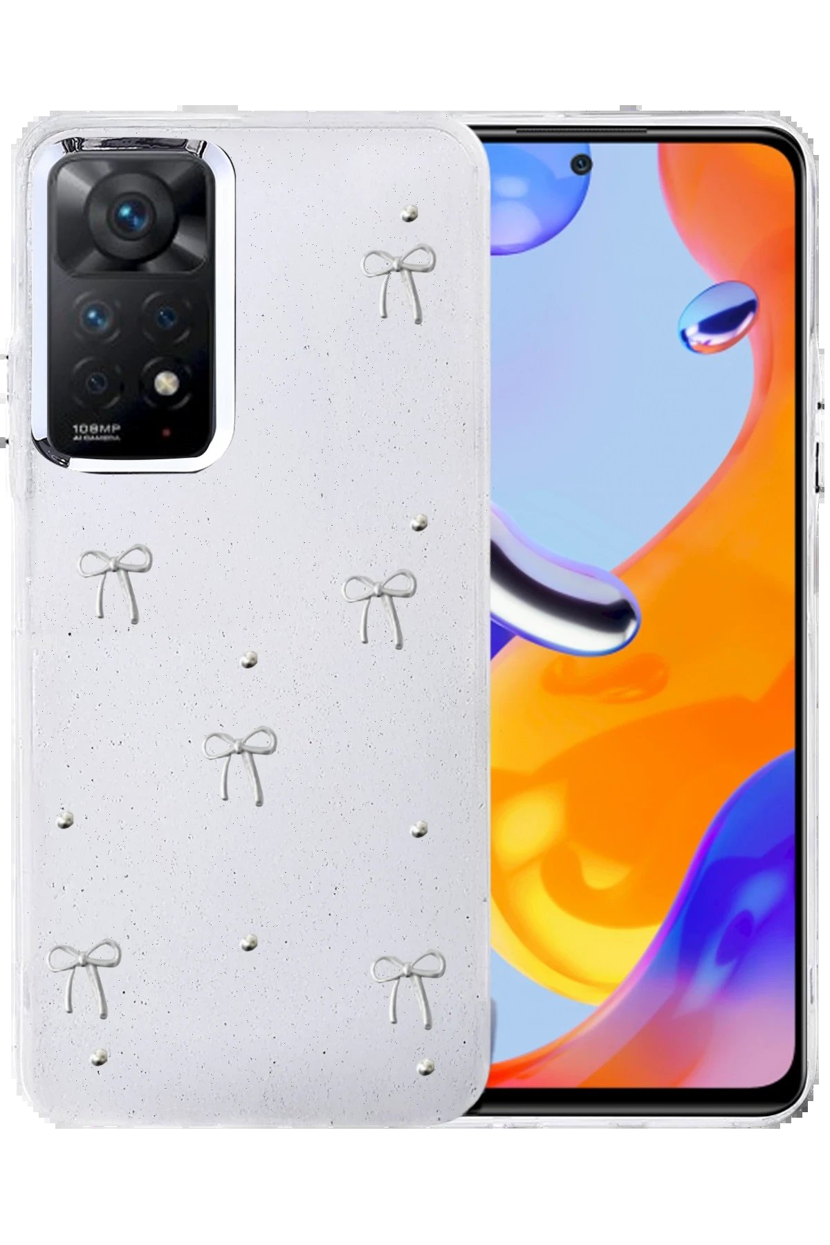 Xiaomi Redmi Note 11 Pro Fiyonk Desenli Kapak - Desen 6-(5796)