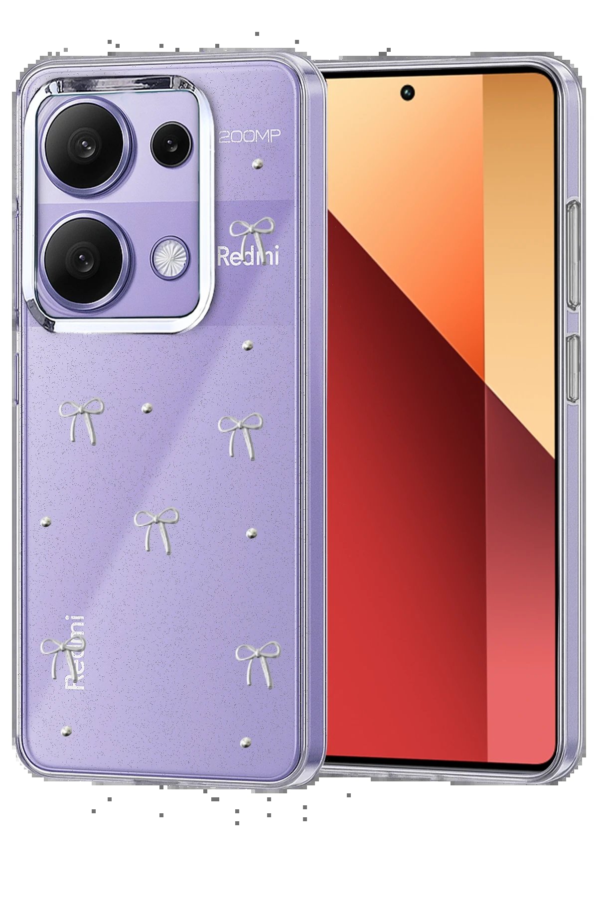 Xiaomi Redmi Note 13 Pro 4G Fiyonk Desenli Kapak - Desen 6-(5796)