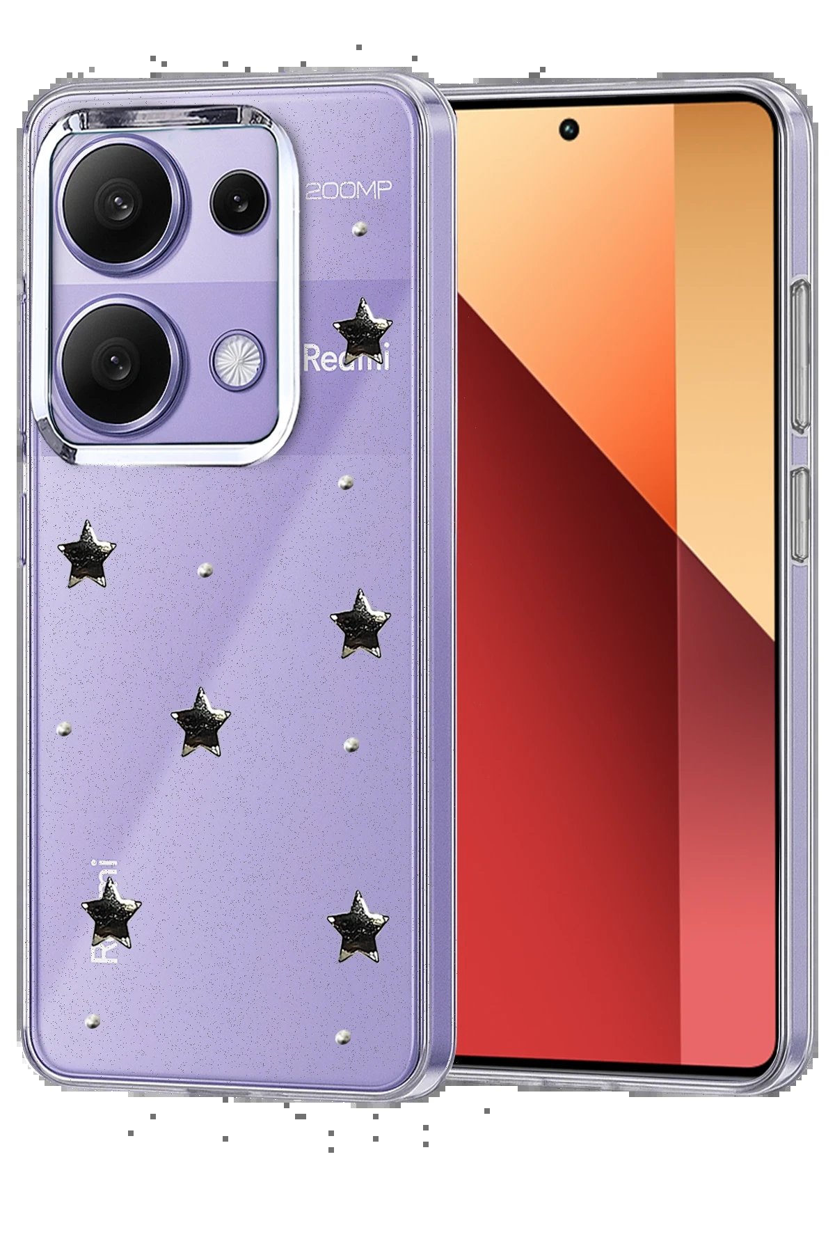 Xiaomi Redmi Note 13 Pro 4G Fiyonk Desenli Kapak - Desen 8-(5796)