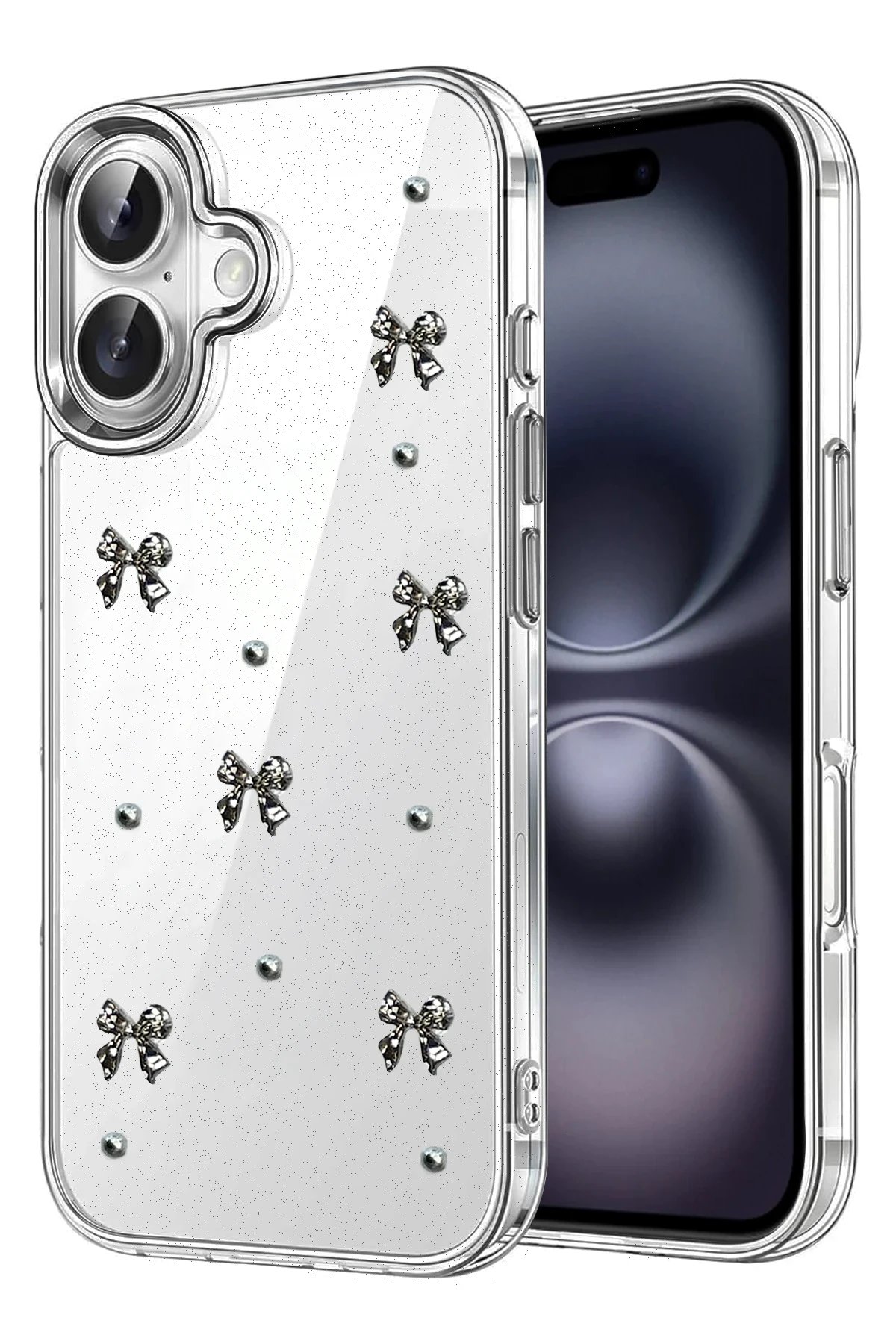 Apple iPhone 16 Fiyonk Desenli Kapak - Desen 10-(5796)