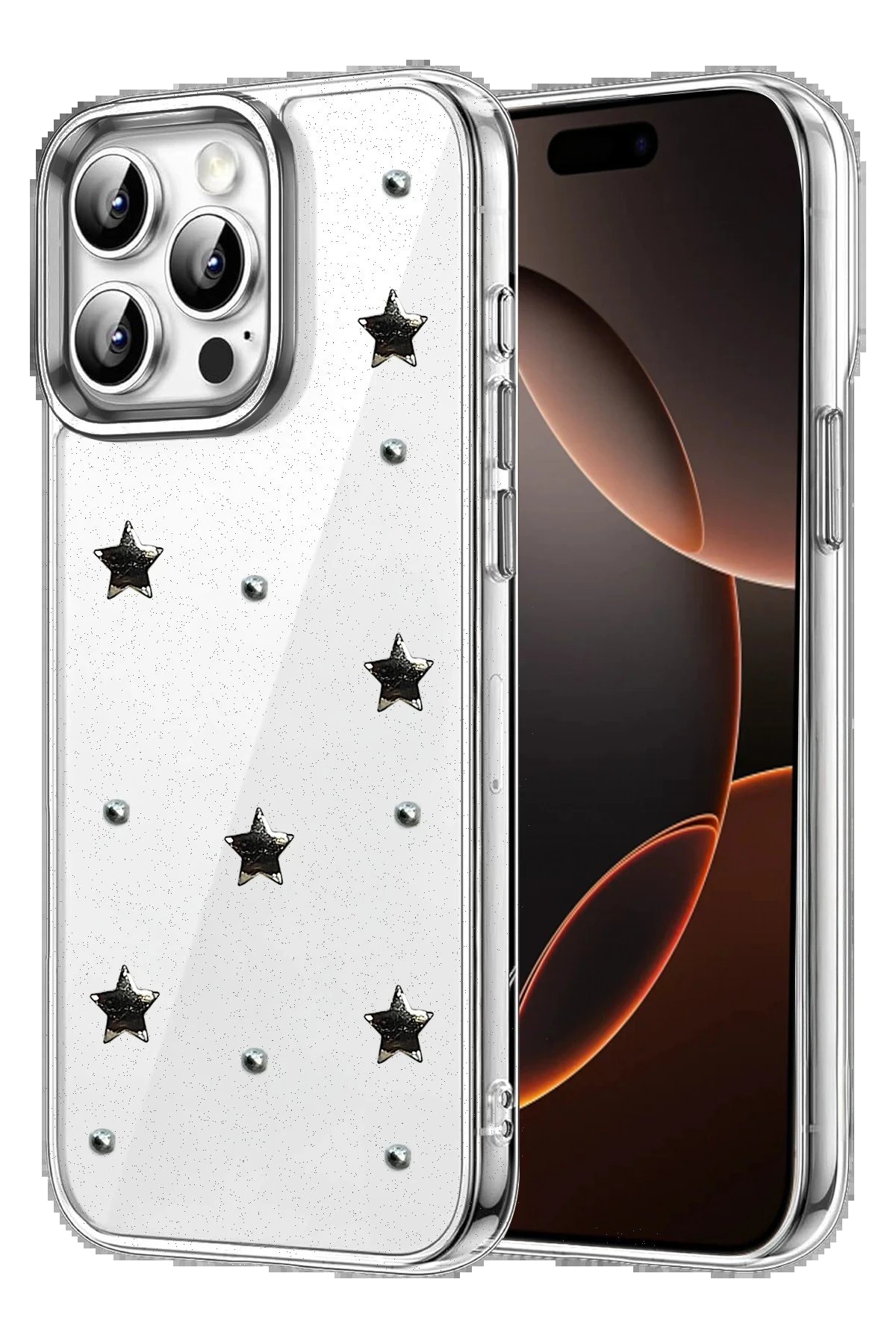 Apple iPhone 15 Pro Max Fiyonk Desenli Kapak - Desen 8-(5796)