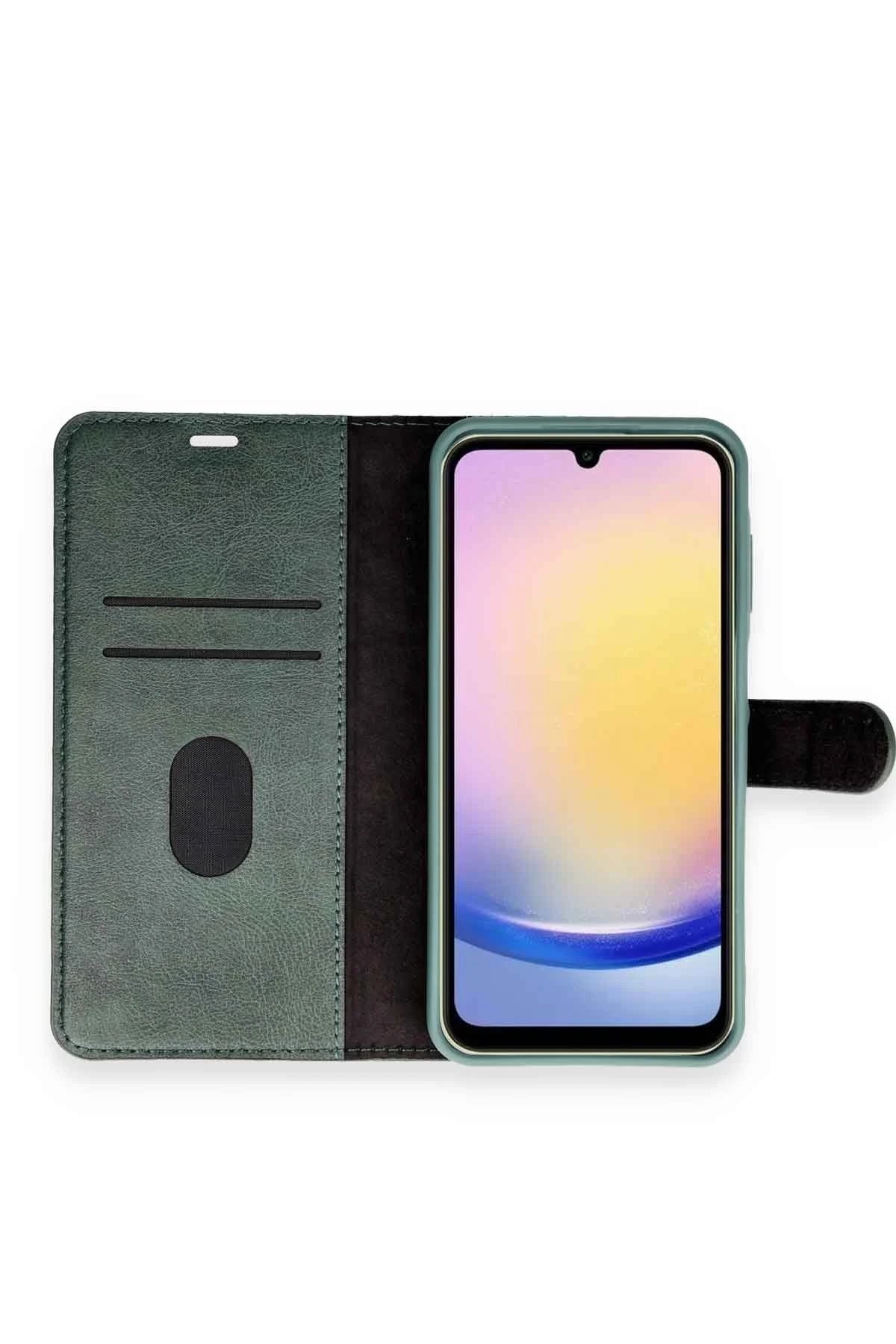 Realme 9i 4G Trend S Plus Kapaklı Kılıf - Kırmızı-(5796)