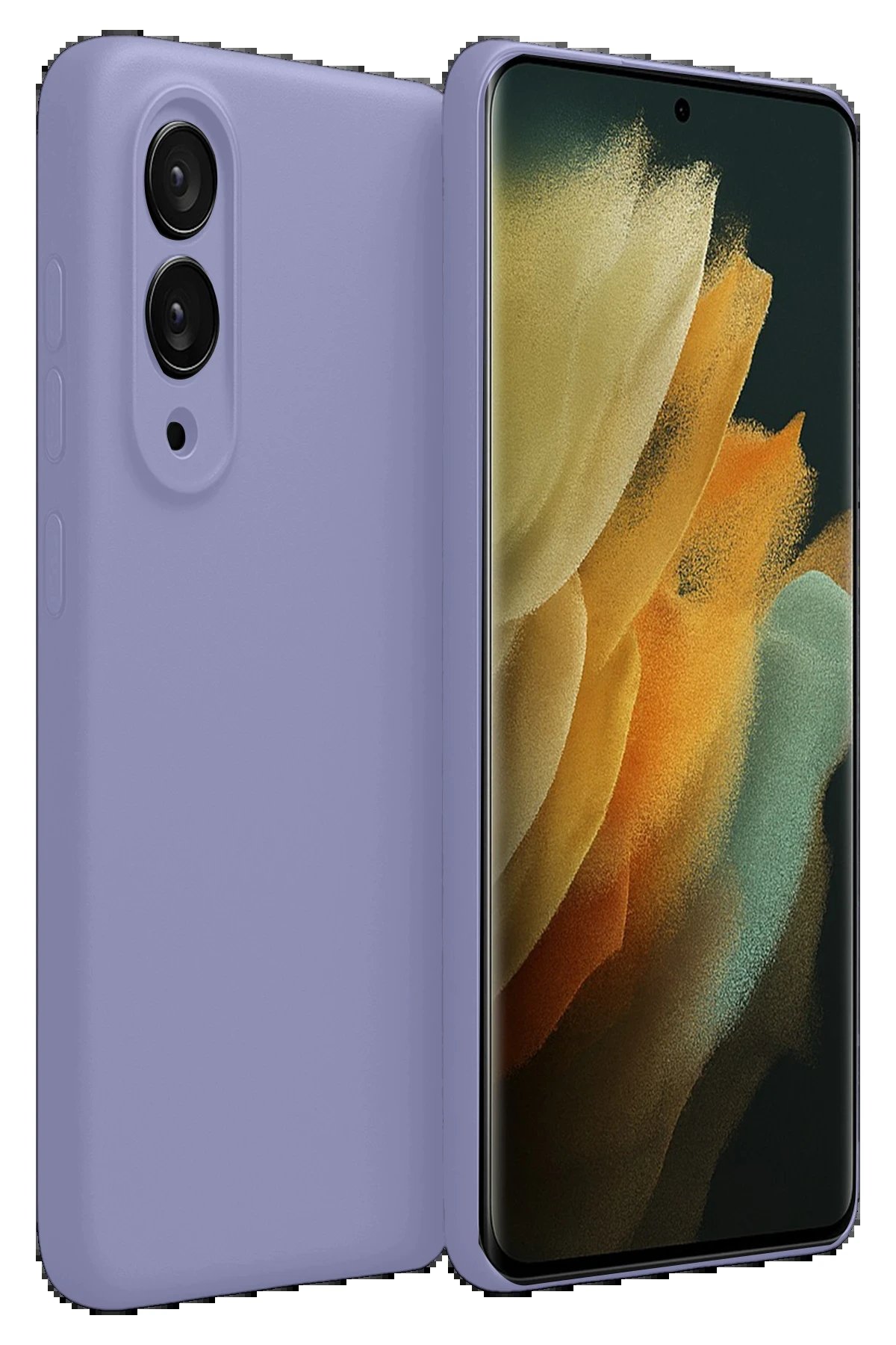 Samsung Galaxy S25 Edge First Silikon - Lila-(5796)