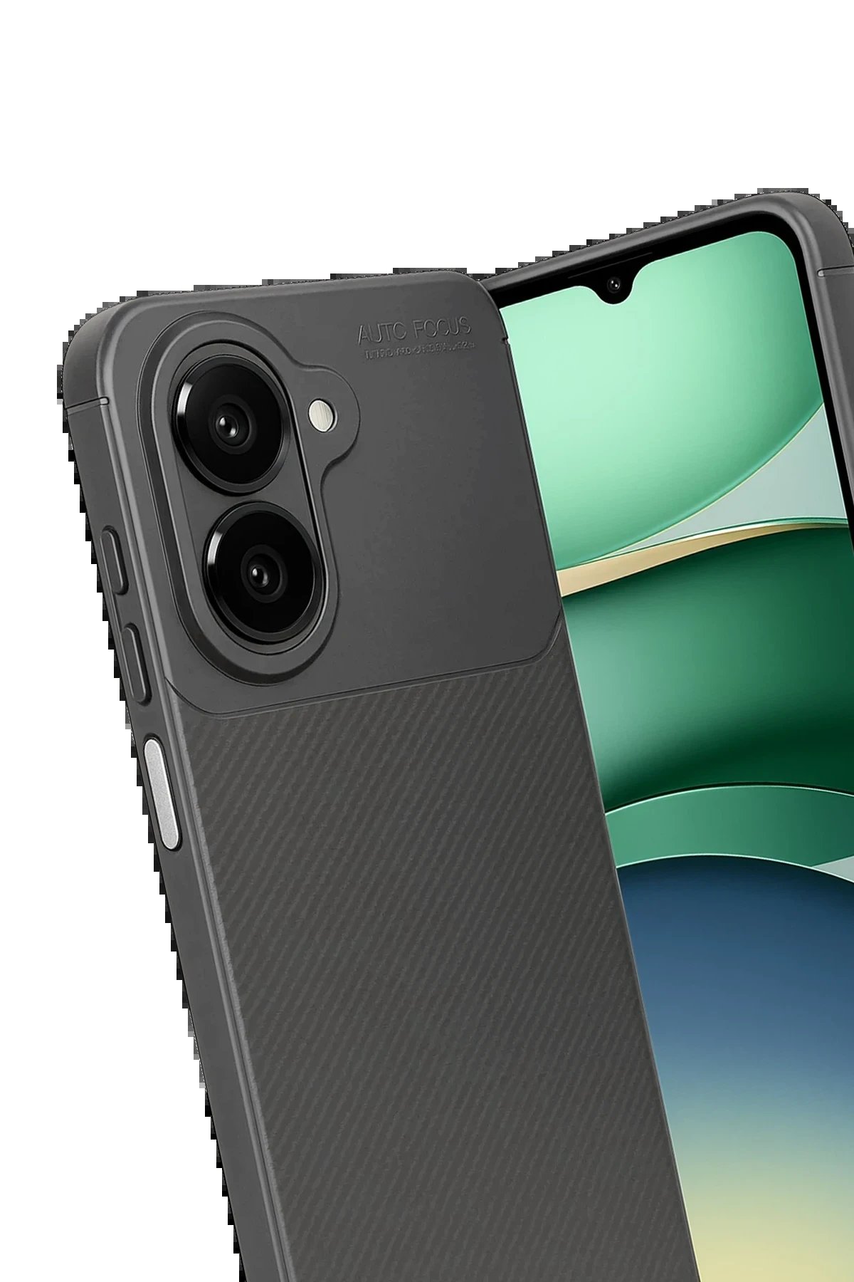 Xiaomi Redmi A5 4G Auto Focus Karbon Kapak - Gri-(5796)