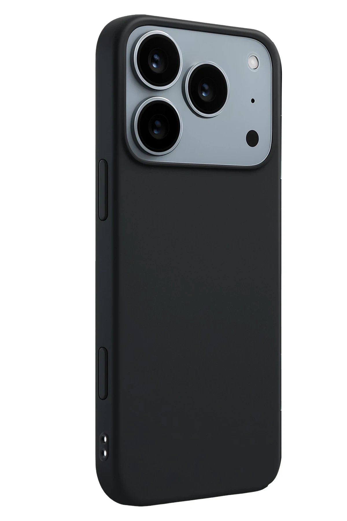 Apple iPhone 17 Pro First Silikon - Siyah-(5796)