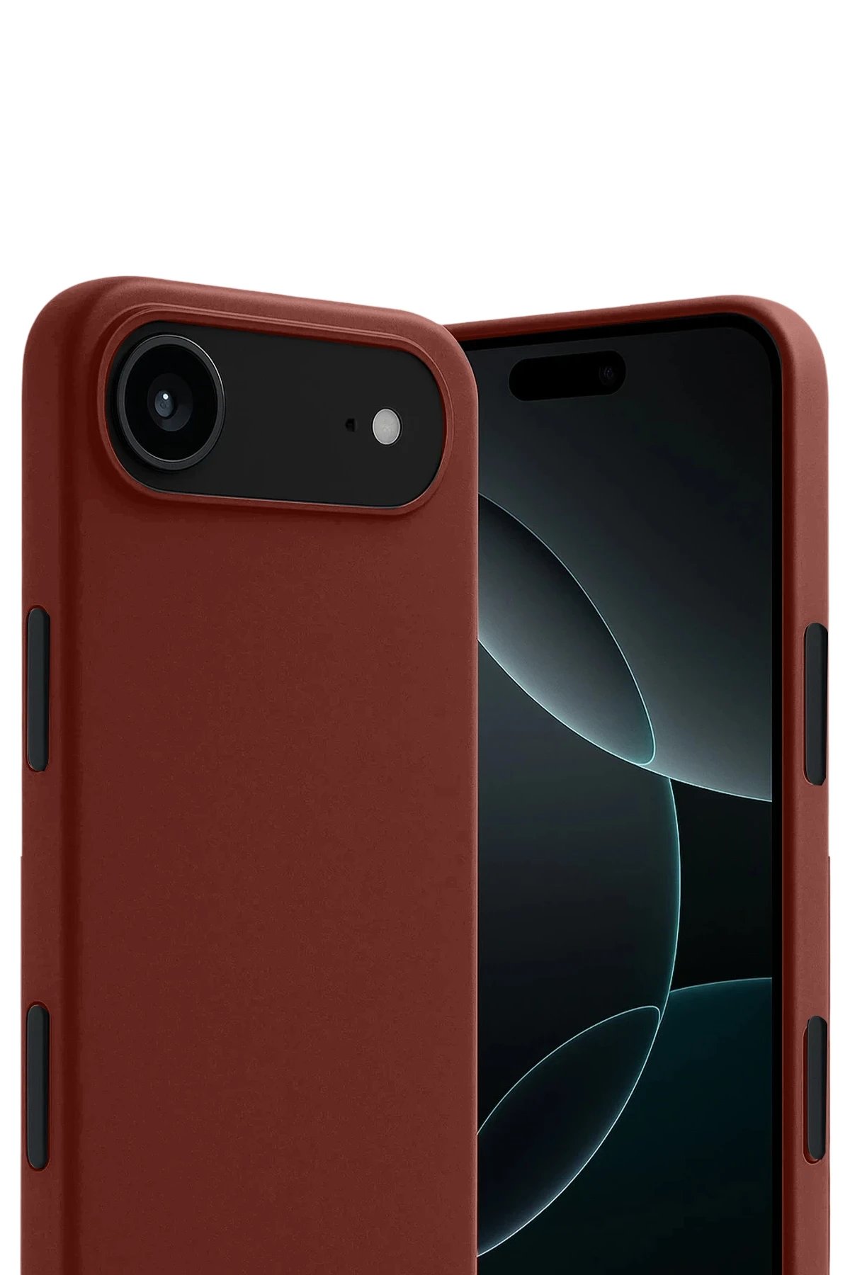 Apple iPhone 17 Air First Silikon - Bordo-(5796)