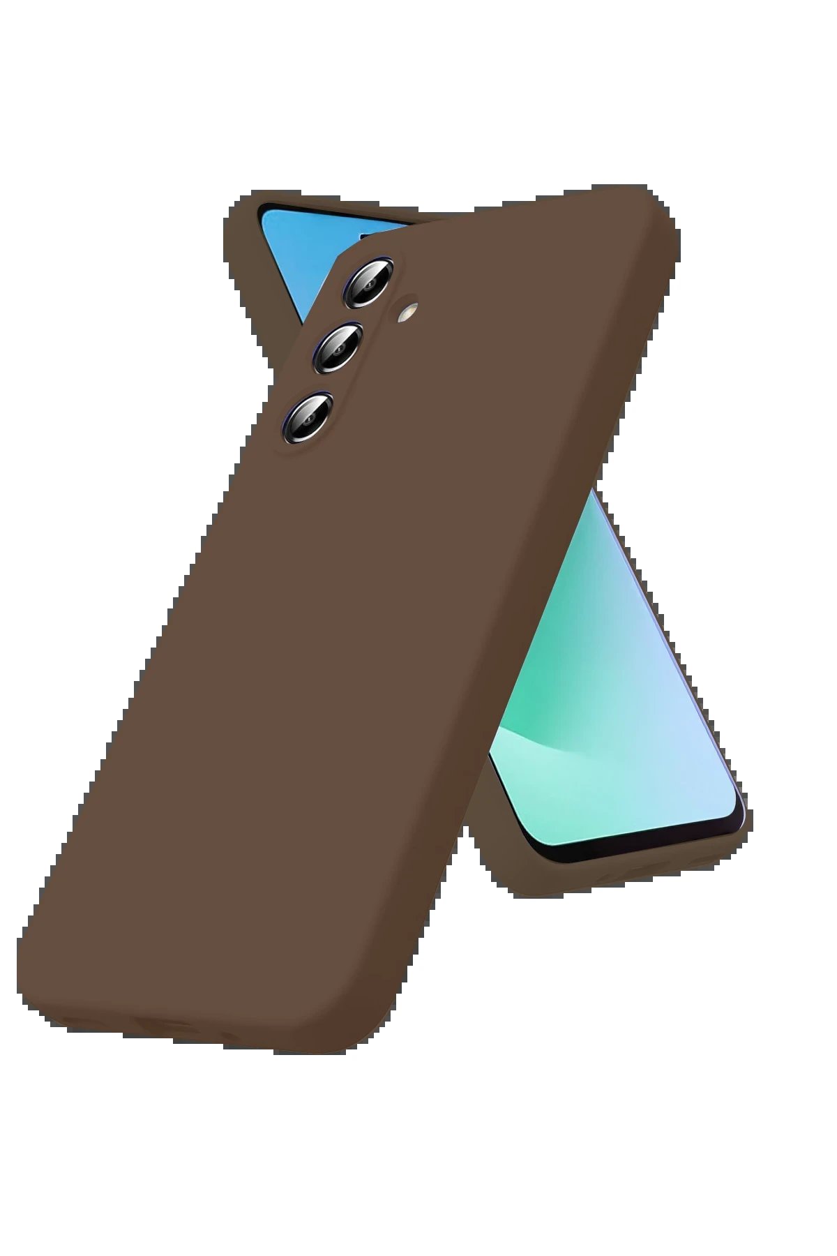 Samsung Galaxy A17 5G First Silikon - Kahverengi-(5796)