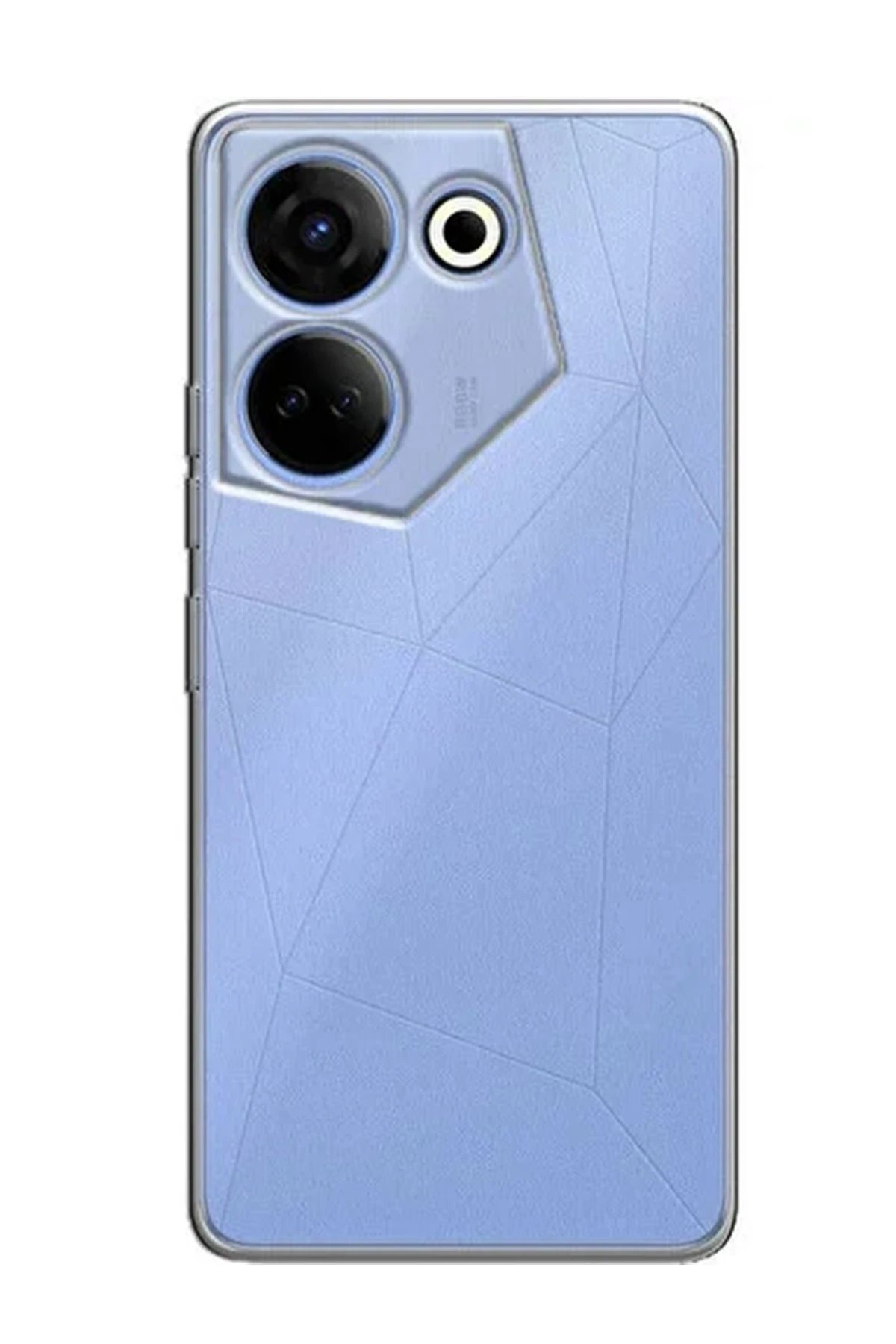 Tecno Camon 20 Pro 5G Kılıf Lüx Şeffaf Silikon-(5796)